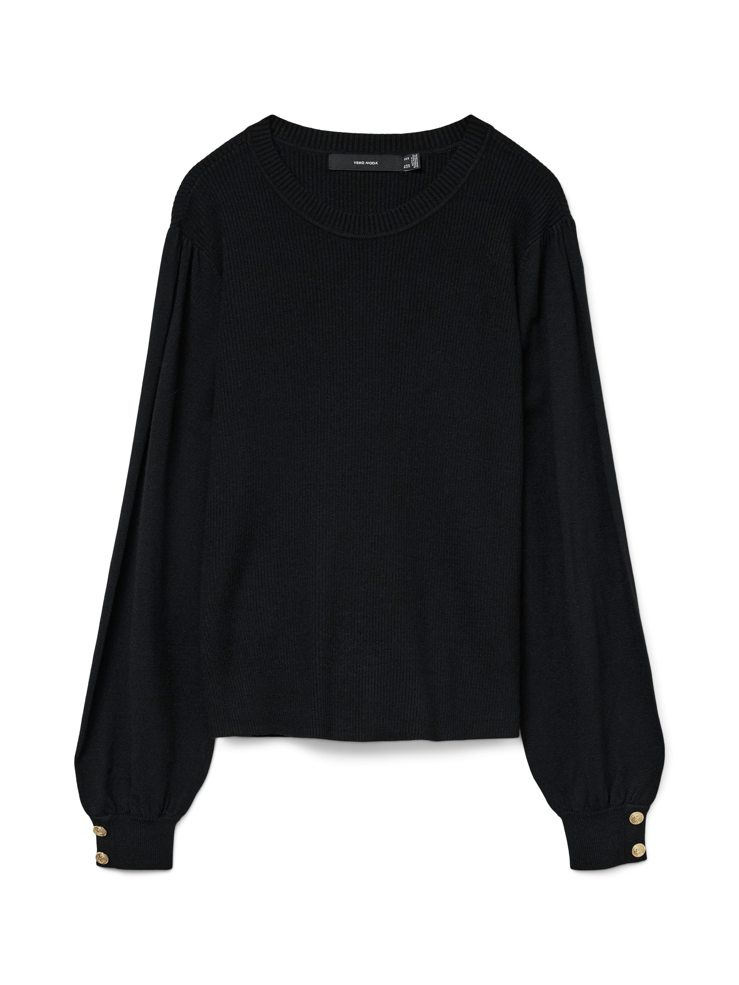 Vero Moda Strickpullover "VMHOLLYKARIS LS O-NECK PULLOVER BOO" günstig online kaufen
