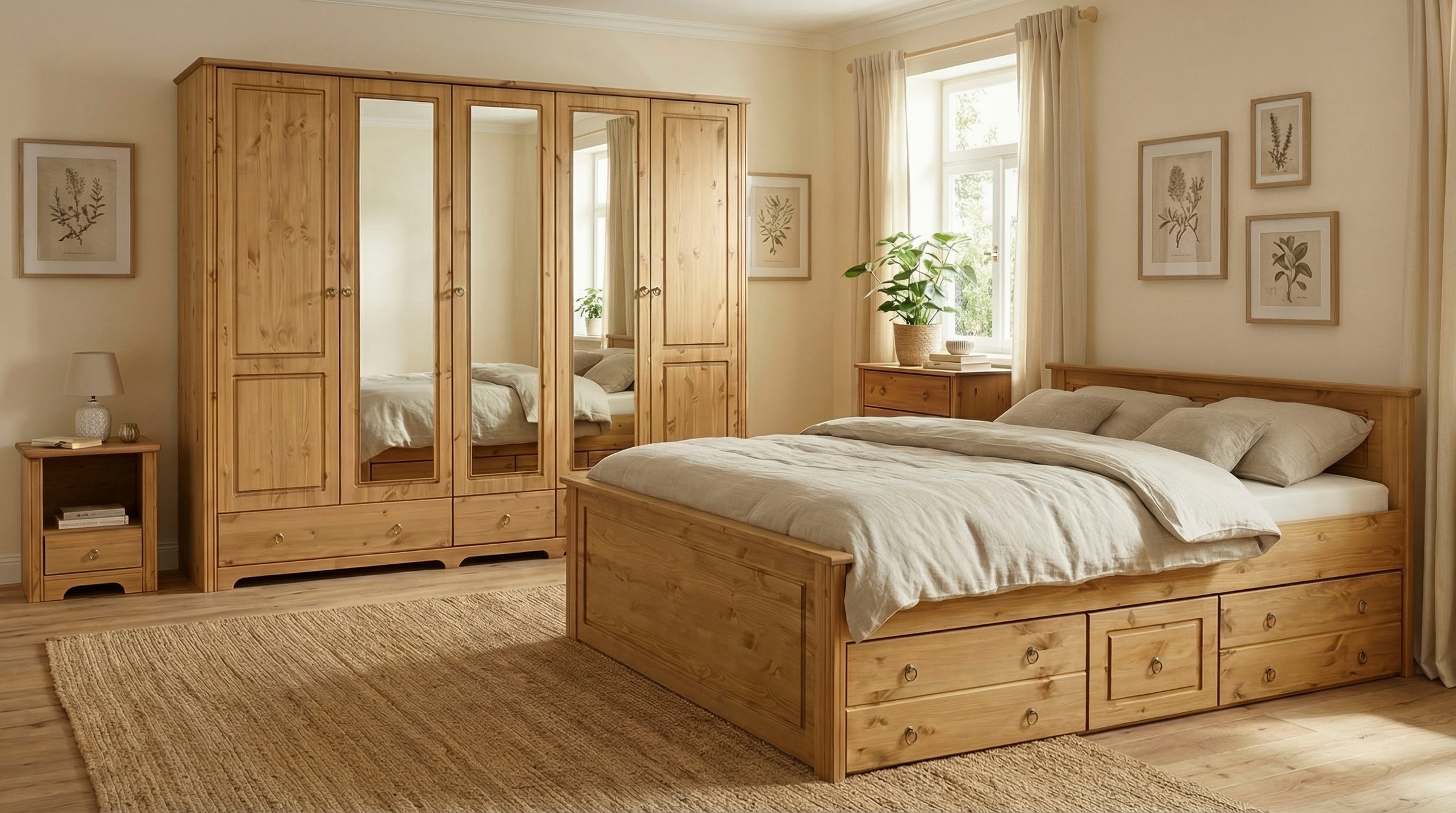 OTTO home Kleiderschrank "Hugo" 3 Breiten: 106/200/245 cm H/T ca. 190/58 cm günstig online kaufen