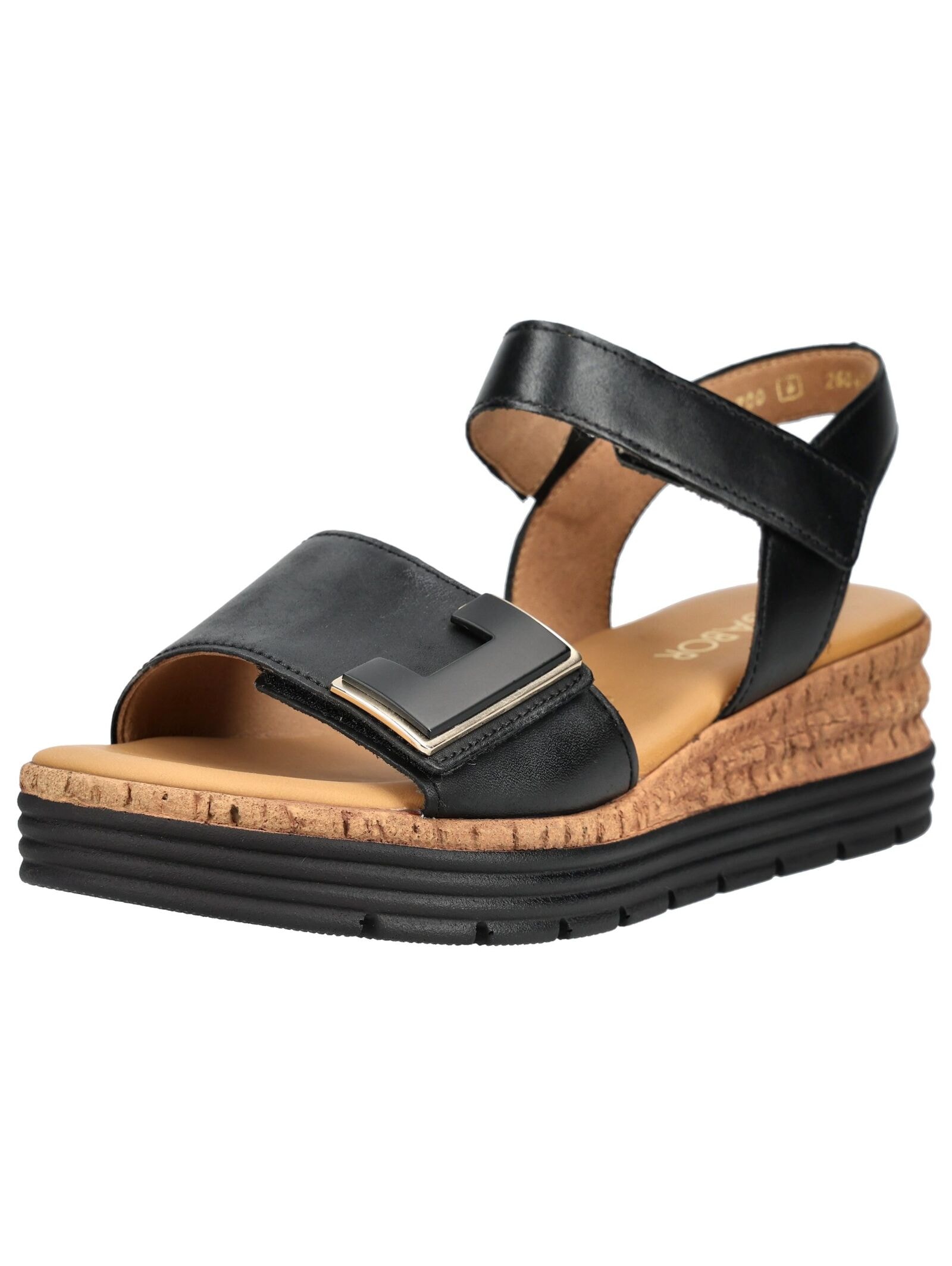 Gabor Comfort Keilsandalette "Gabor Comfort Sandalen Glattleder" günstig online kaufen