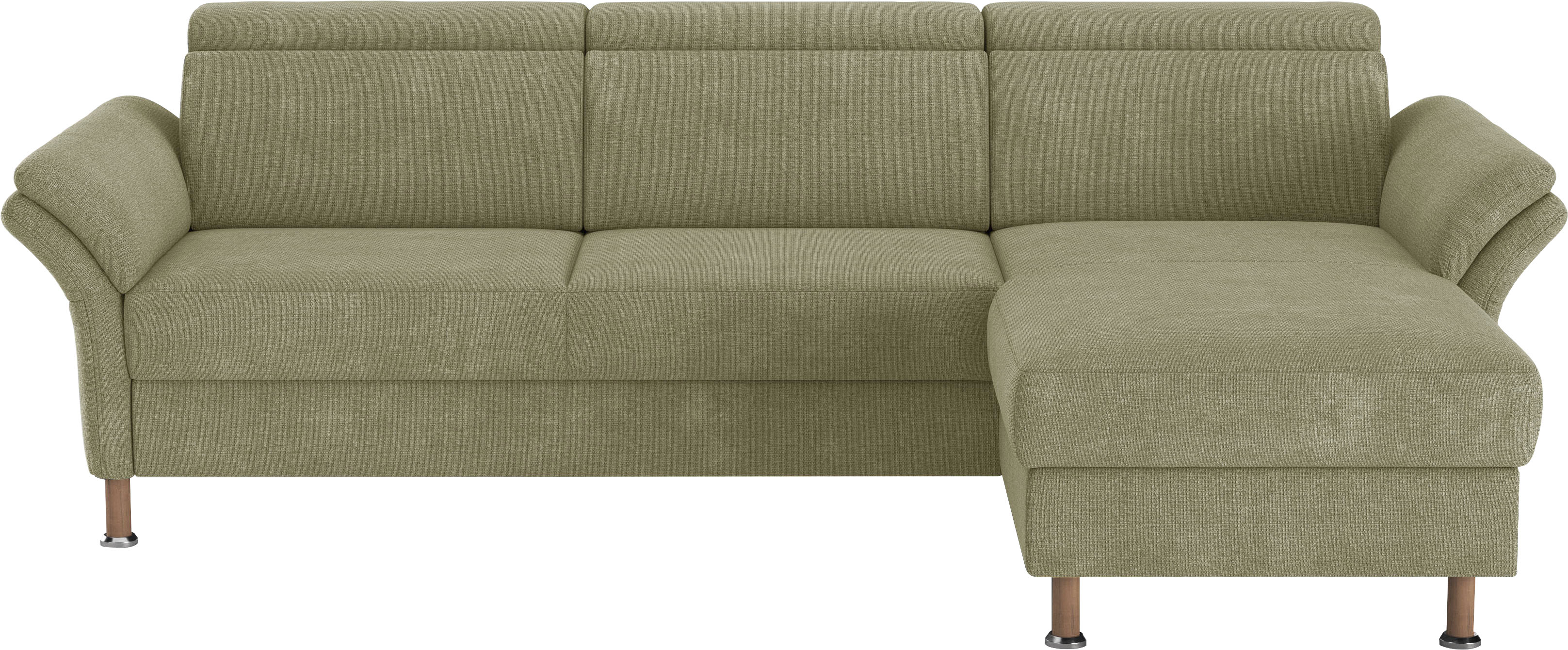 OTTO home Ecksofa "Calypso L-Form" mit motorischen Funktionen im Sofa und Recamiere