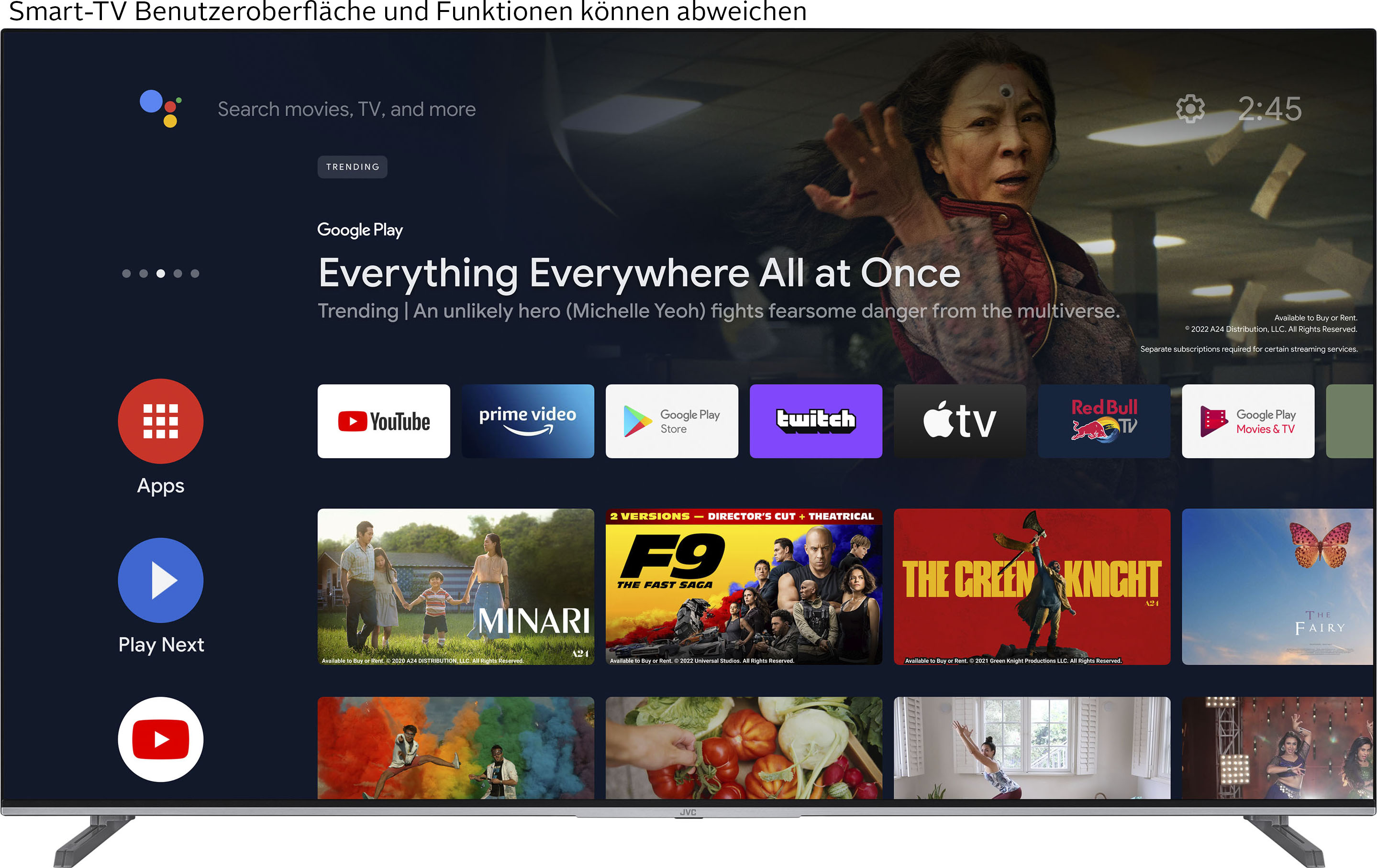 LED-Fernseher »LT-65VA7255«, 164 cm/65 Zoll, 4K Ultra HD, Android TV-Smart-TV
