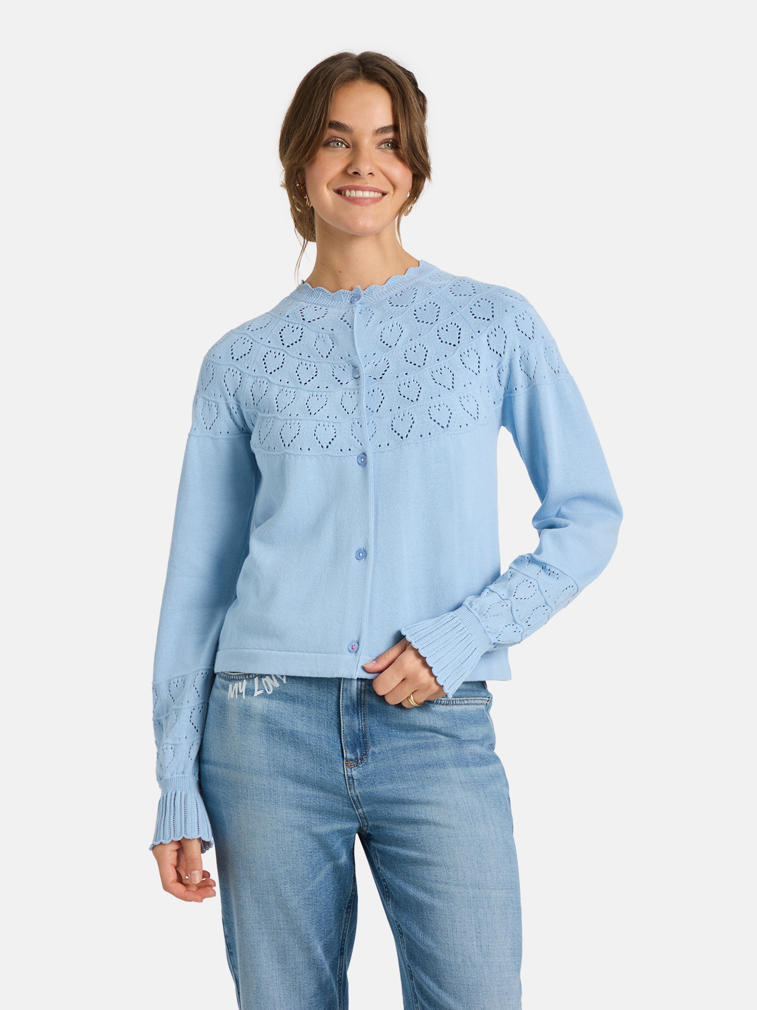 Lieblingsstück Strickjacke "ZazaL" aus 100% Baumwolle günstig online kaufen