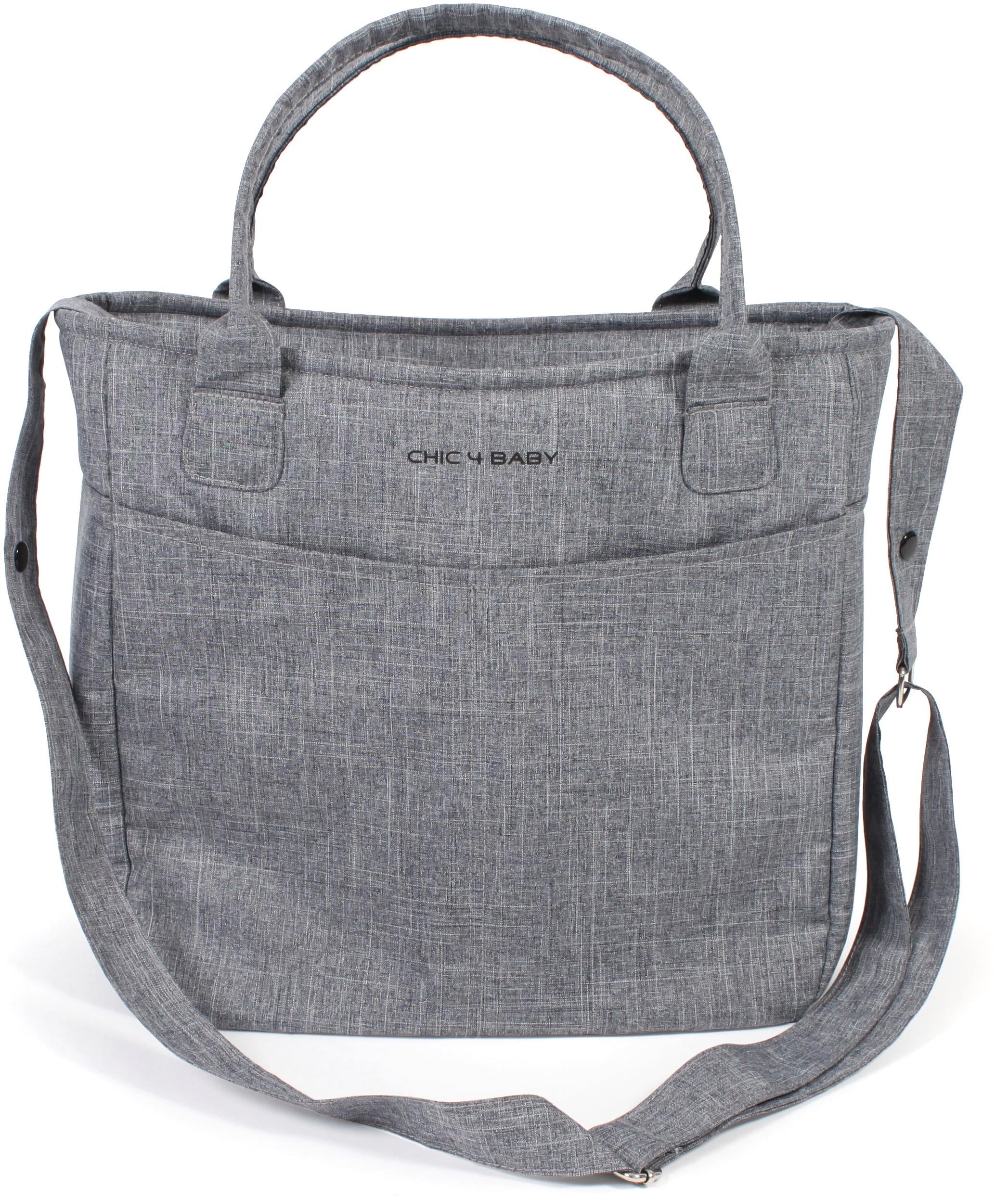 CHIC4BABY Wickeltasche »Gala, jeans grau«