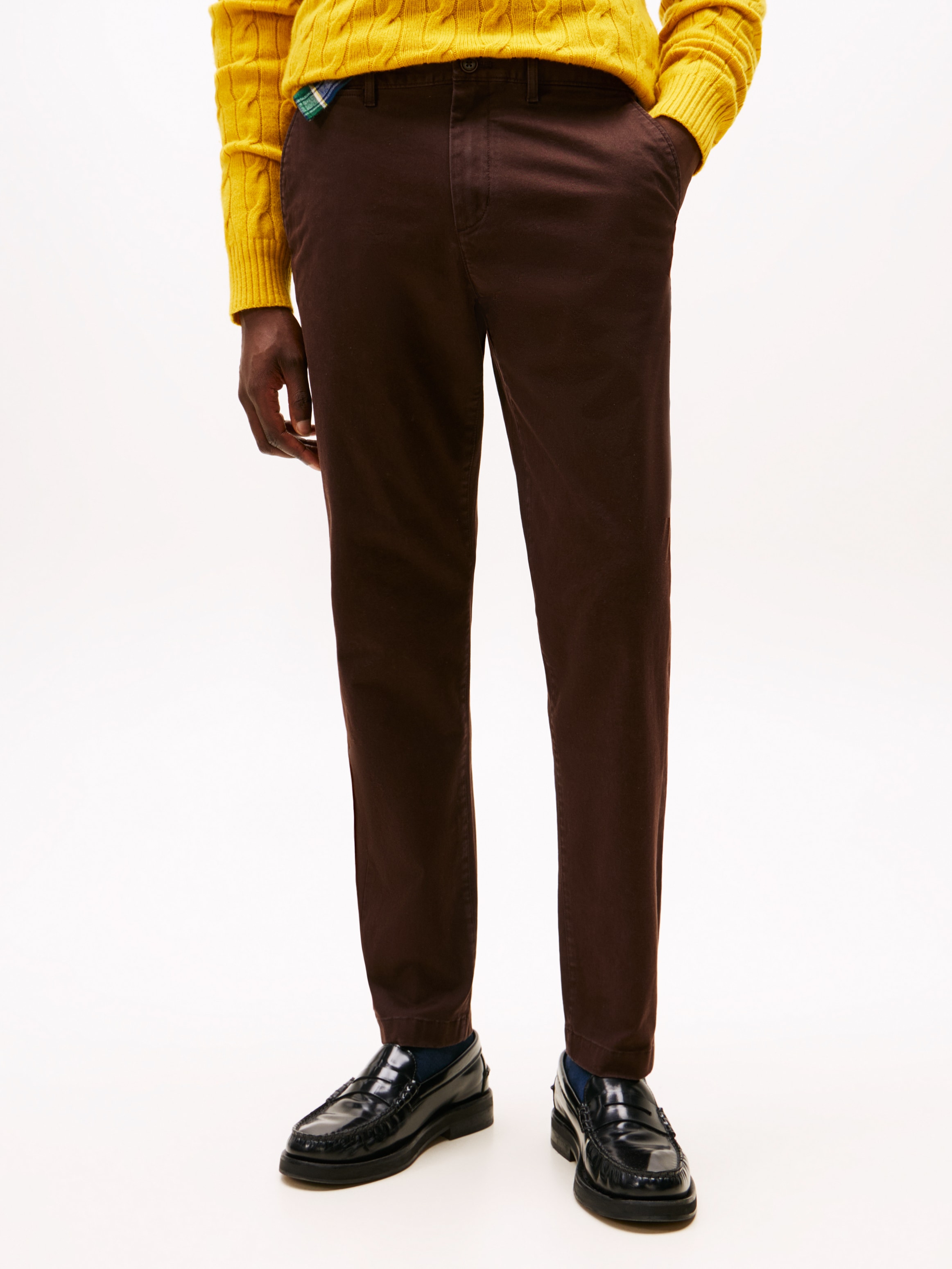 Tommy Hilfiger Chinohose "CORE HARLEM ESSENTIAL TWILL", relaxed, basic, sch günstig online kaufen