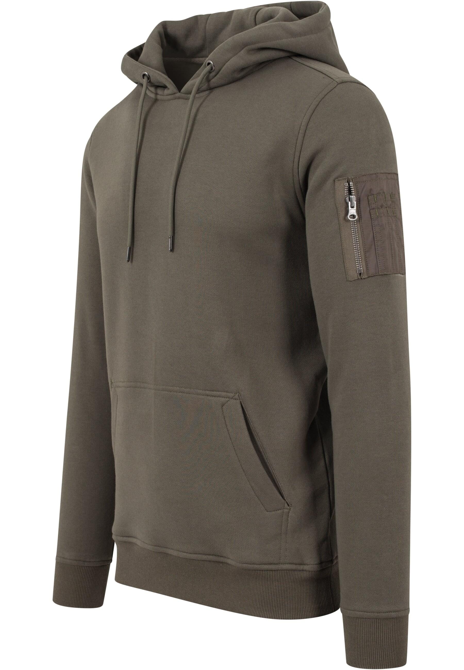 URBAN CLASSICS Sweatshirt »Urban Classics Herren Sweat Bomber Hoody«, (1 tlg.)