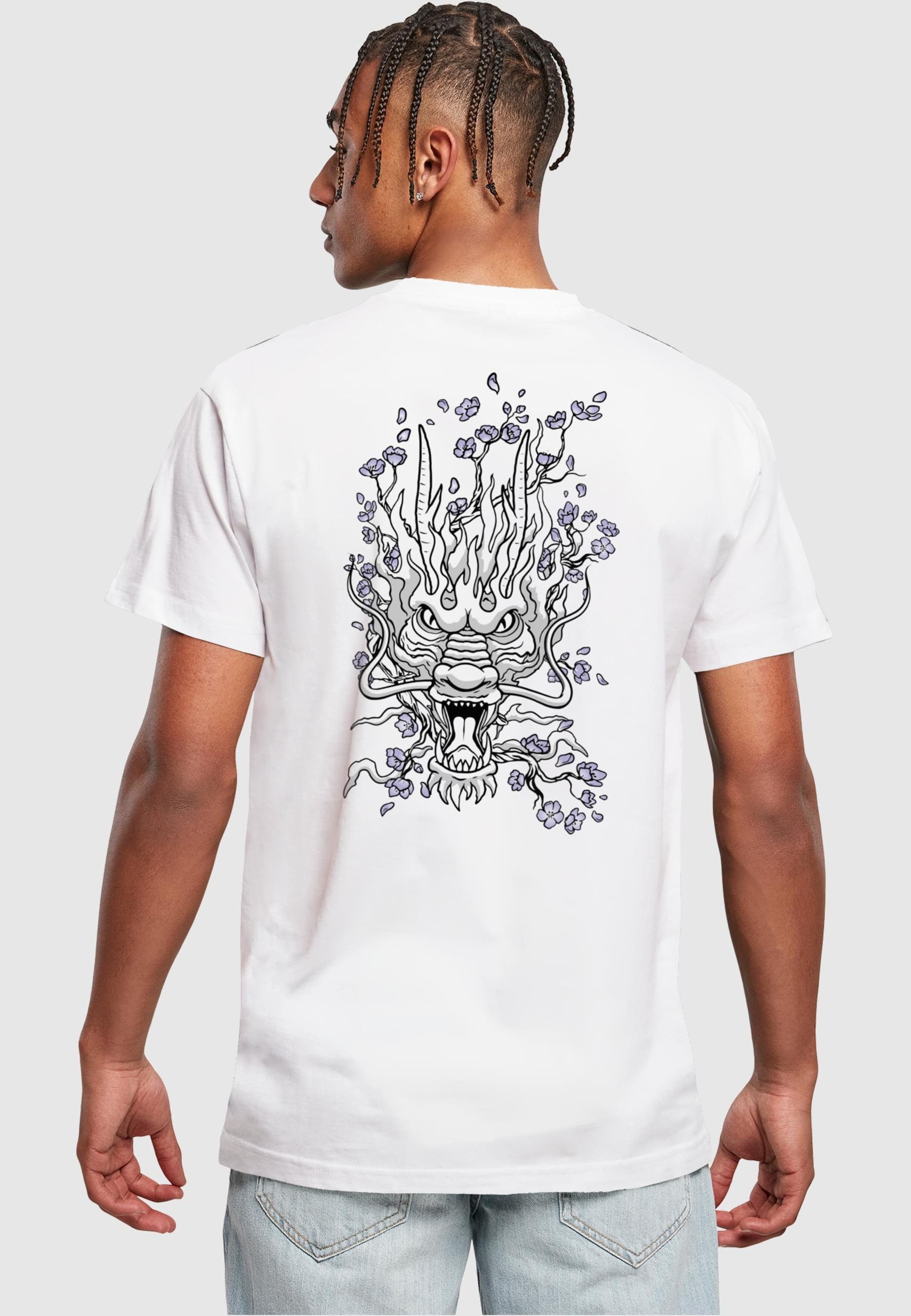 MisterTee T-Shirt »MisterTee Herren Tokyo Dragon Tee« 1 Stk.