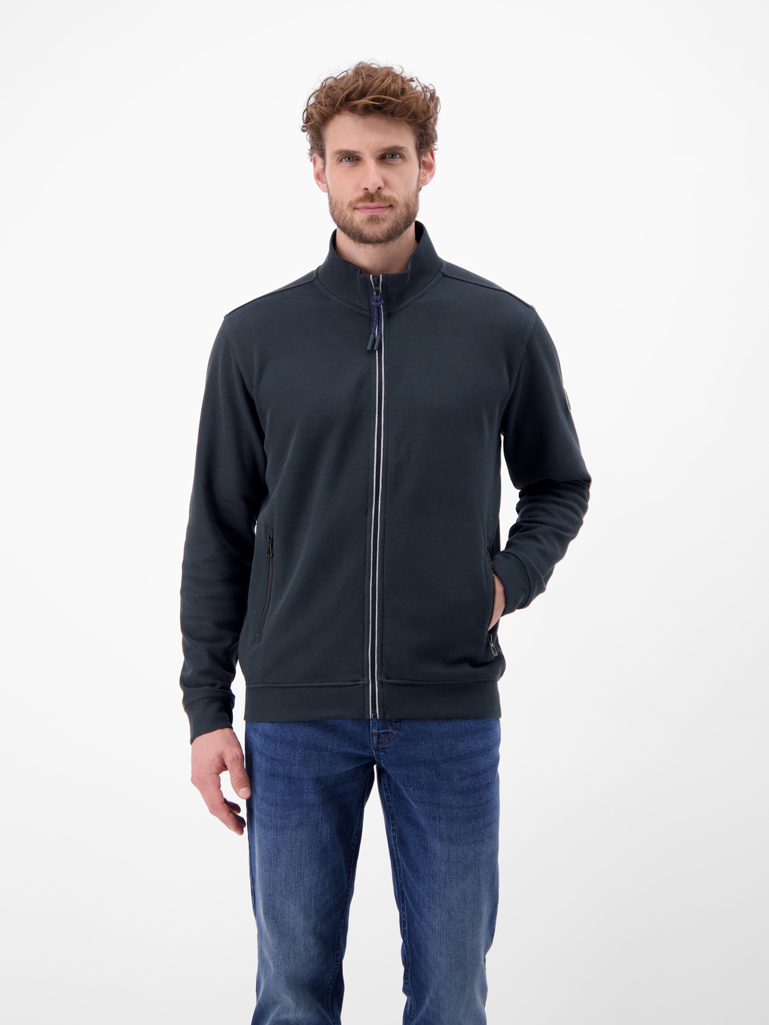 LERROS Sweatjacke mit Bündchen günstig online kaufen