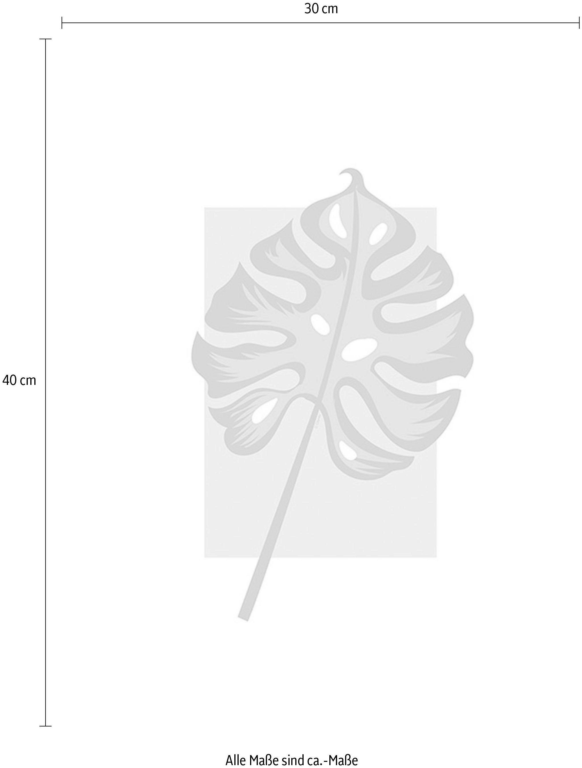 Komar Bild »Minnie Mouse Leaf«, Disney, (1 St.), Wandbild zur Dekoration im Kinderzimmer - ohne Rahmen