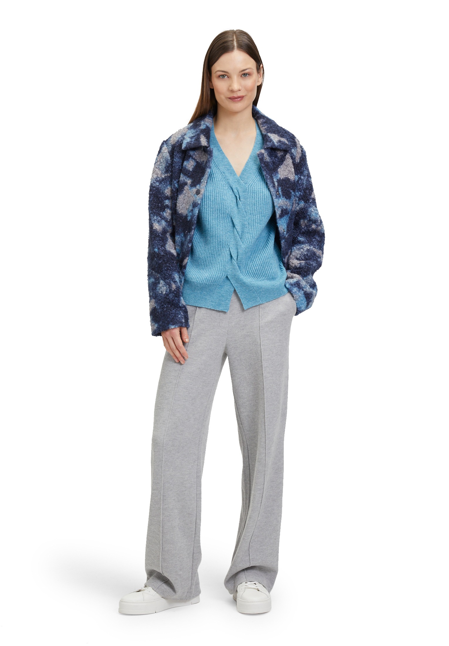 Betty&Co Schlupfhose »Betty & Co Schlupfhose mit weitem Bein«, Material