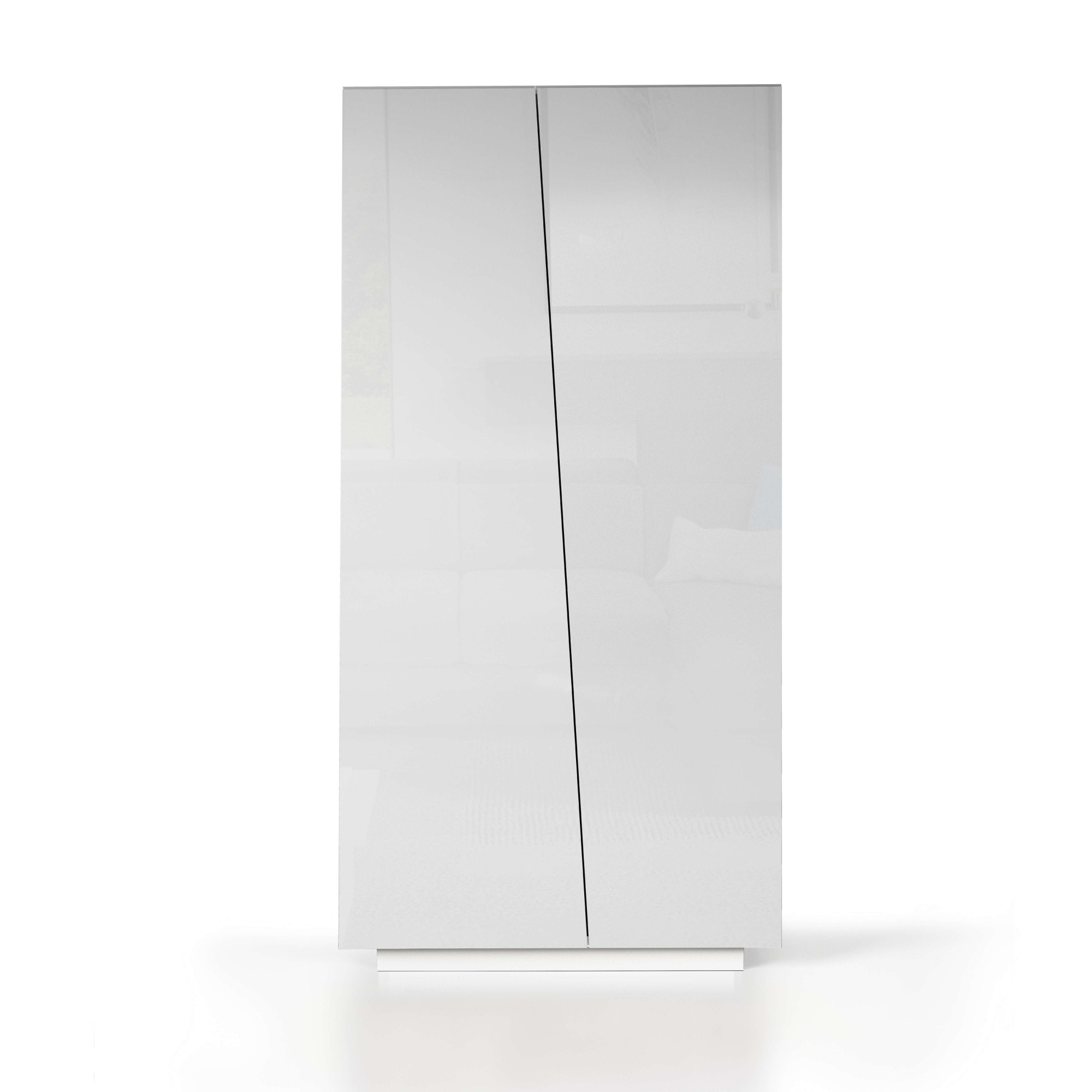 Home affaire Aktenschrank "Vega, Mehrzweckschrank, Büroschrank, mit 2 Türen" & verstellbaren Einlegeböden, Höhe 86 oder 166 cm, Made in Italy