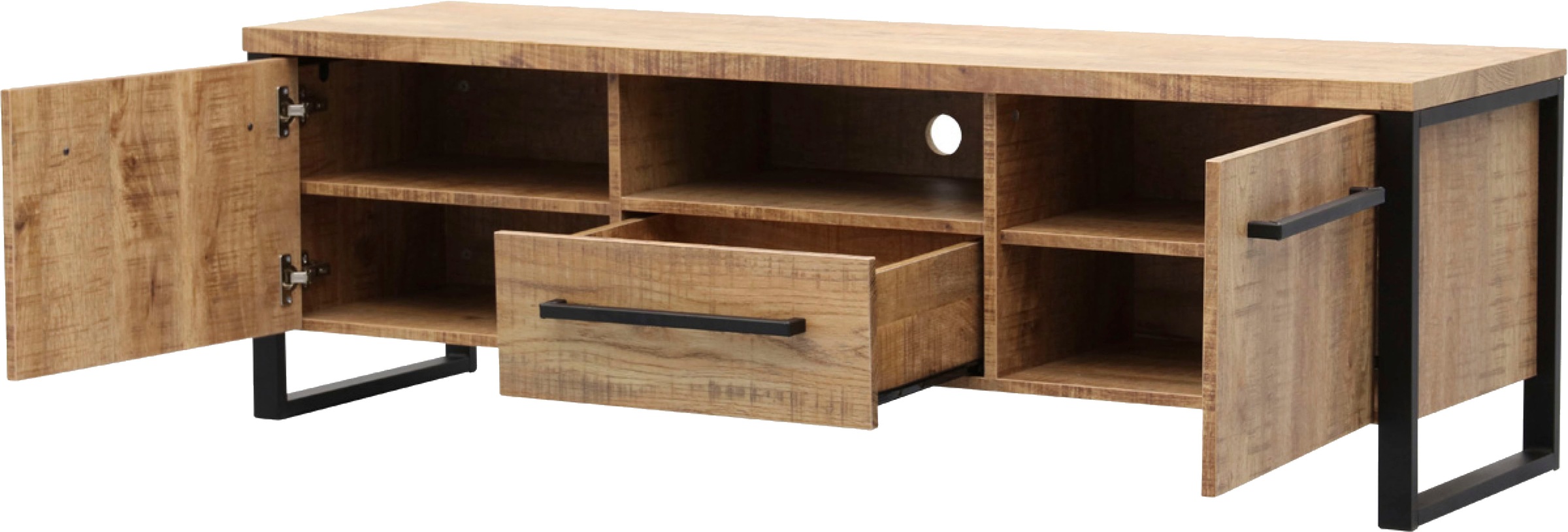 OMG Design TV-Schrank »Carriba Lowboard«, mit Soft-Close, Breite 160 cm