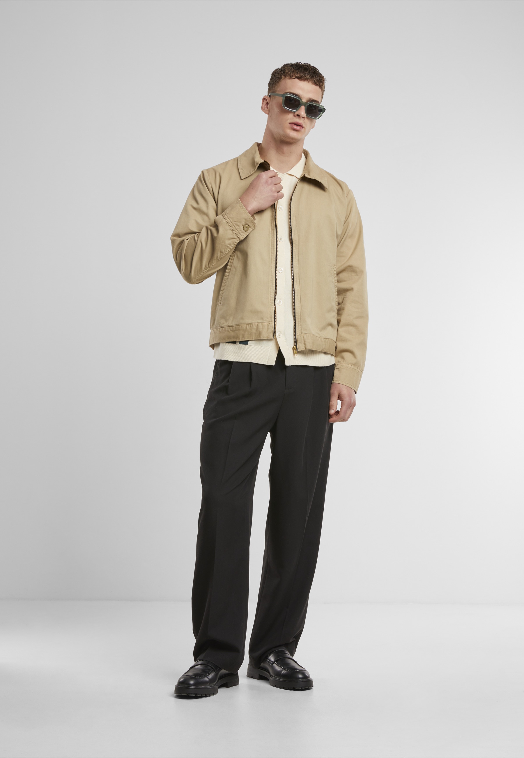 URBAN CLASSICS Langmantel »Urban Classics Herren Workwear Jacket«