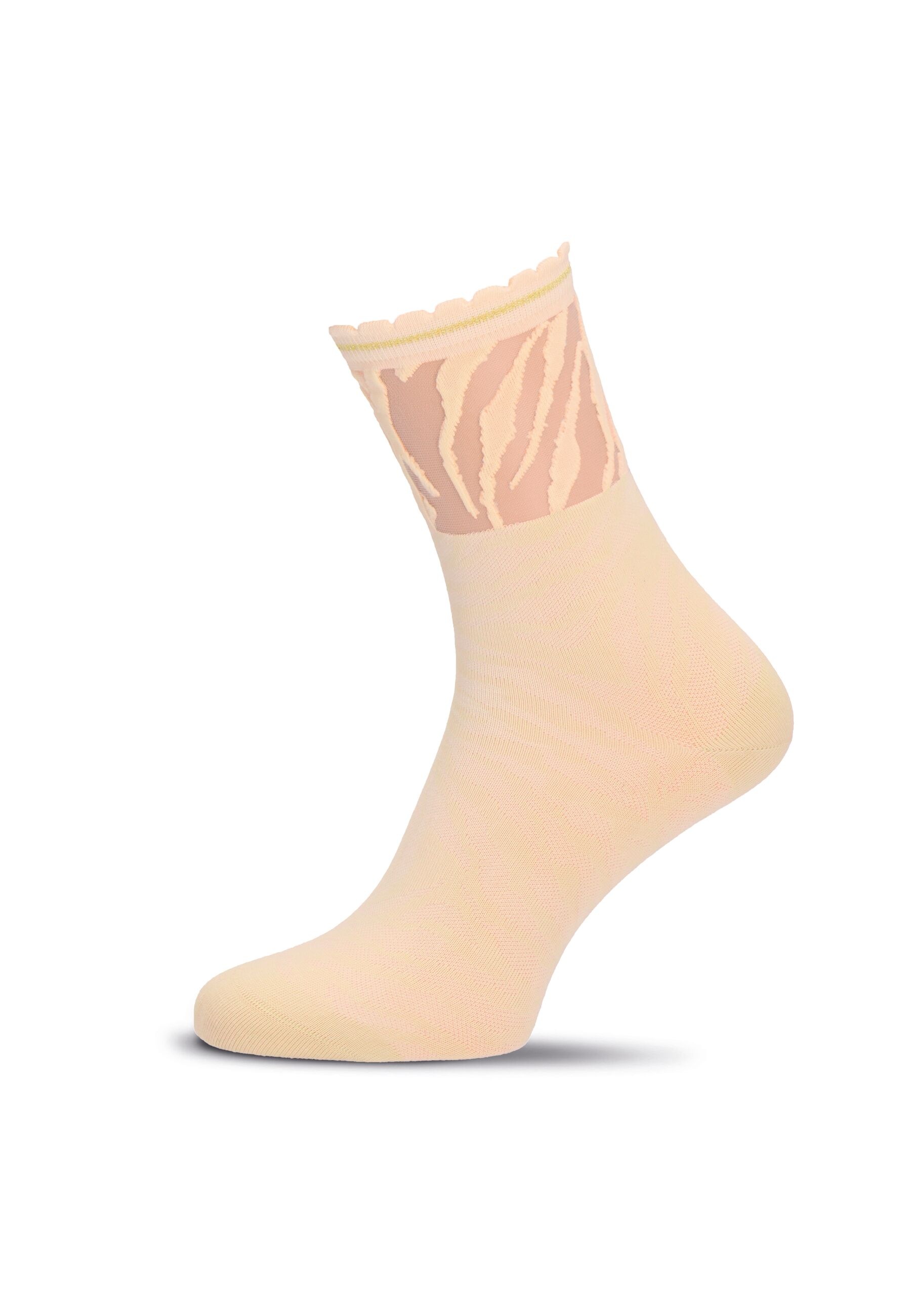 Tamaris Socken "Socken comfort zebra 2er Pack" 2er Pack, transparente Socke günstig online kaufen