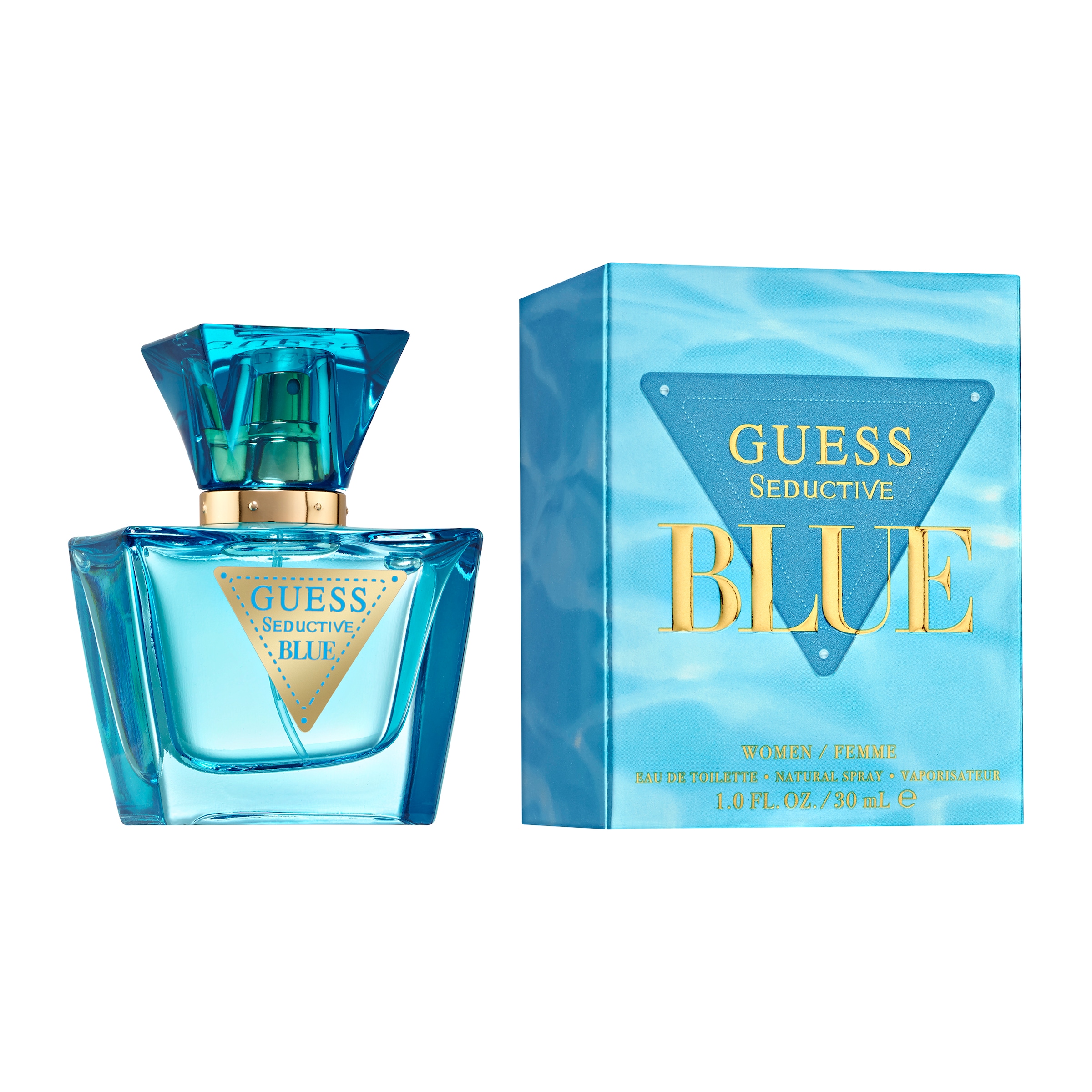 Guess Eau de Toilette »SEDUCTIVE BLUE FOR WOMEN EDT« 1 mit blumig-fruchtiger Duftkomposition
