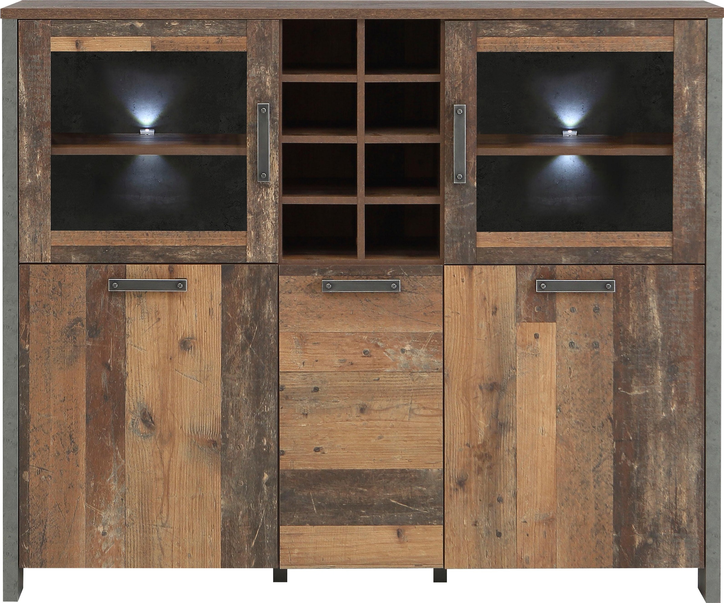 FORTE Highboard »Clif«, Breite 151 cm