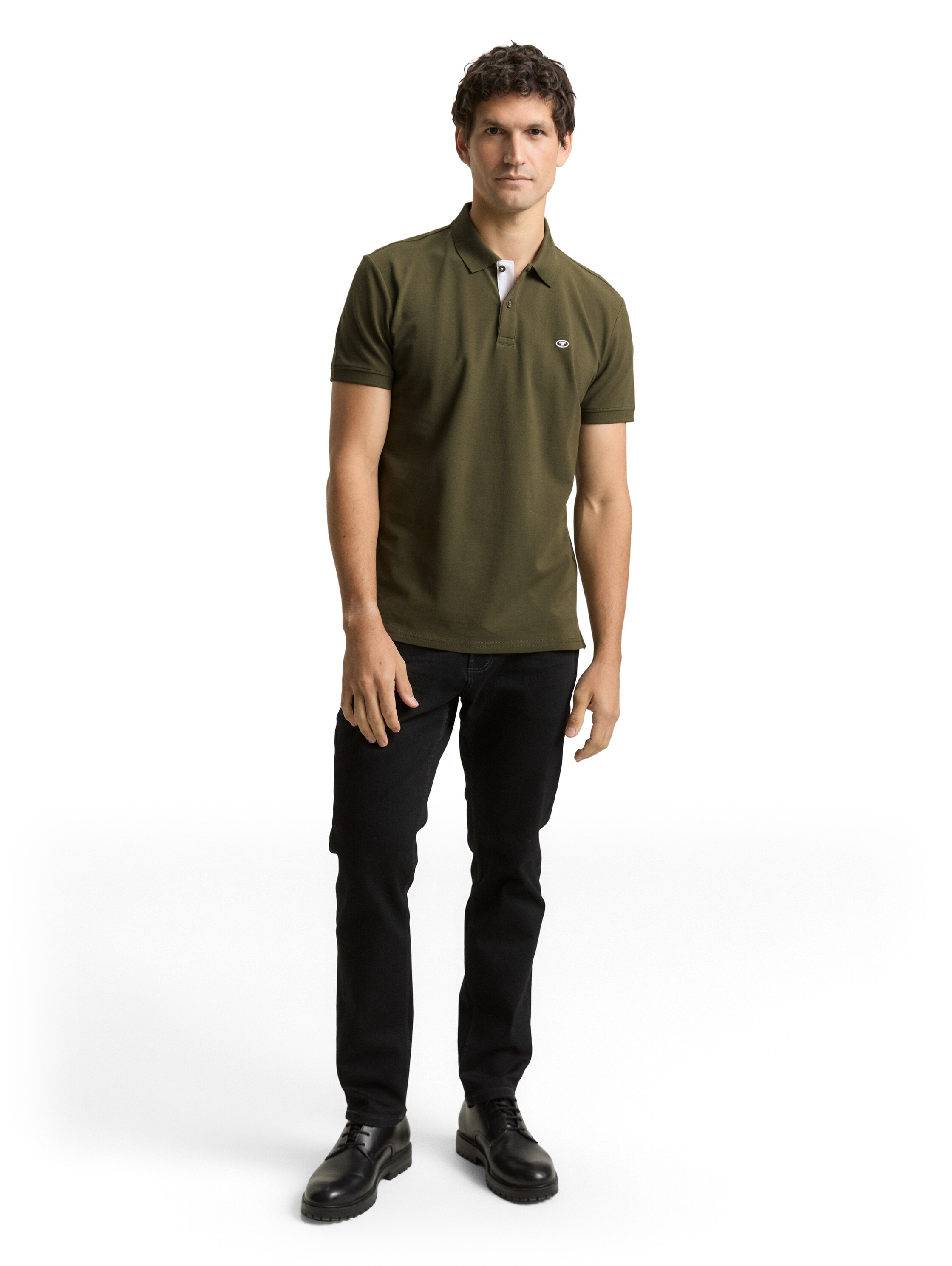TOM TAILOR Poloshirt mit Logo Stickerei
