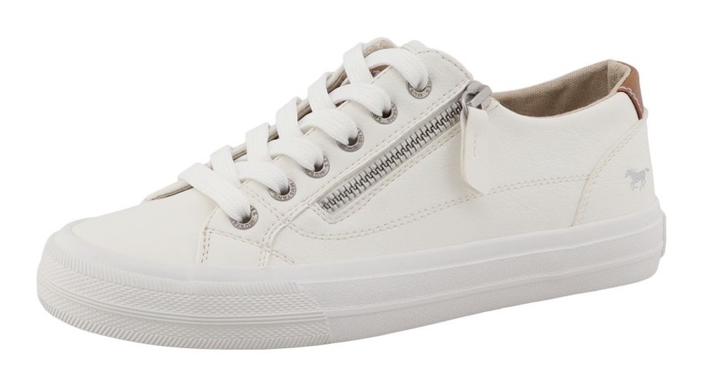 Mustang Shoes Sneaker "Ulla" Freizeitschuh, Halbschuh, Schnürschuh mit Auße günstig online kaufen