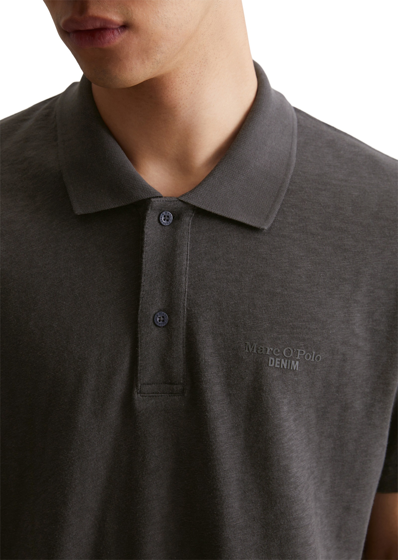 Marc O'Polo DENIM Poloshirt »aus reiner Bio-Baumwolle«