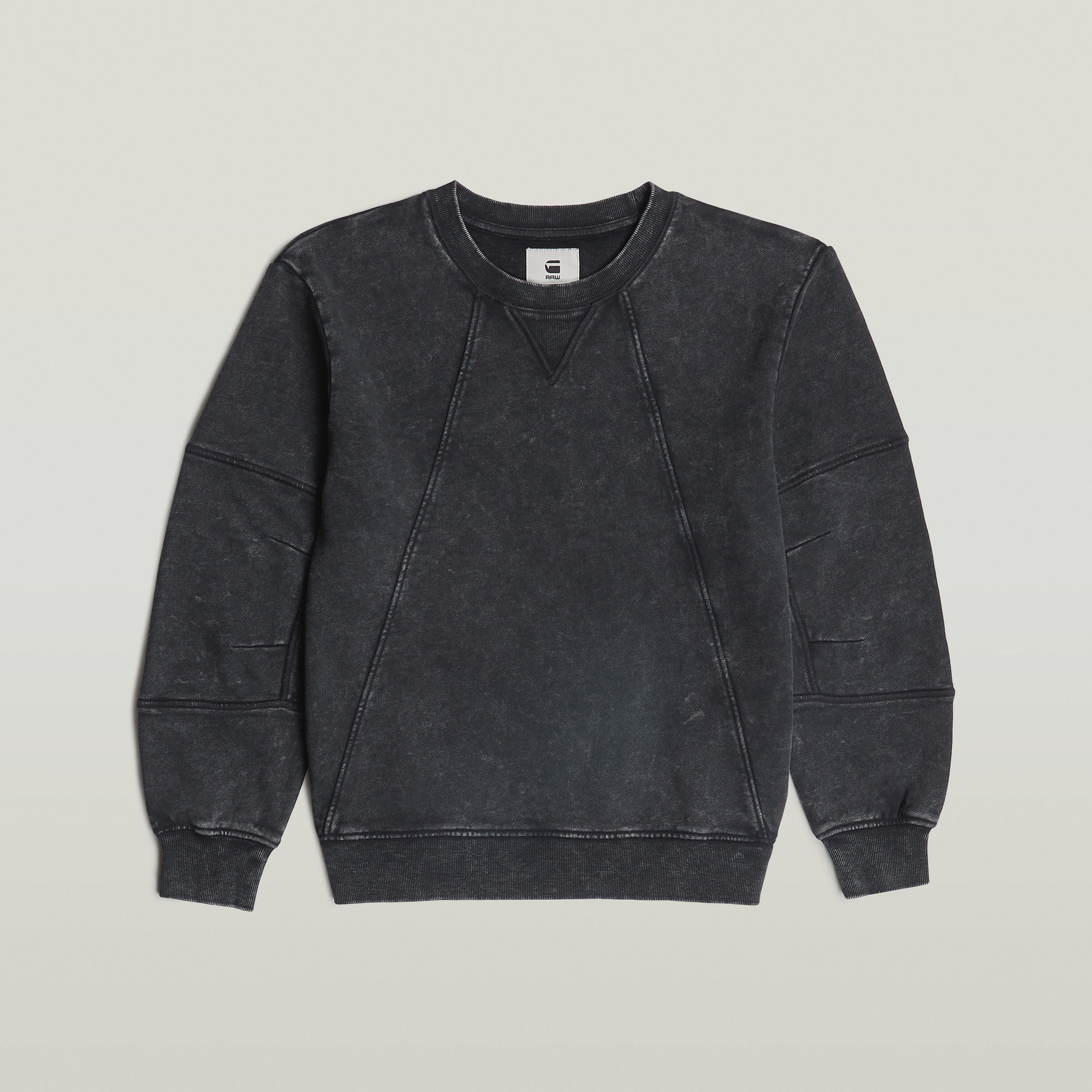 G-STAR Sweatshirt »Washed 3D Sleeve A line«, in Rundhalsform
