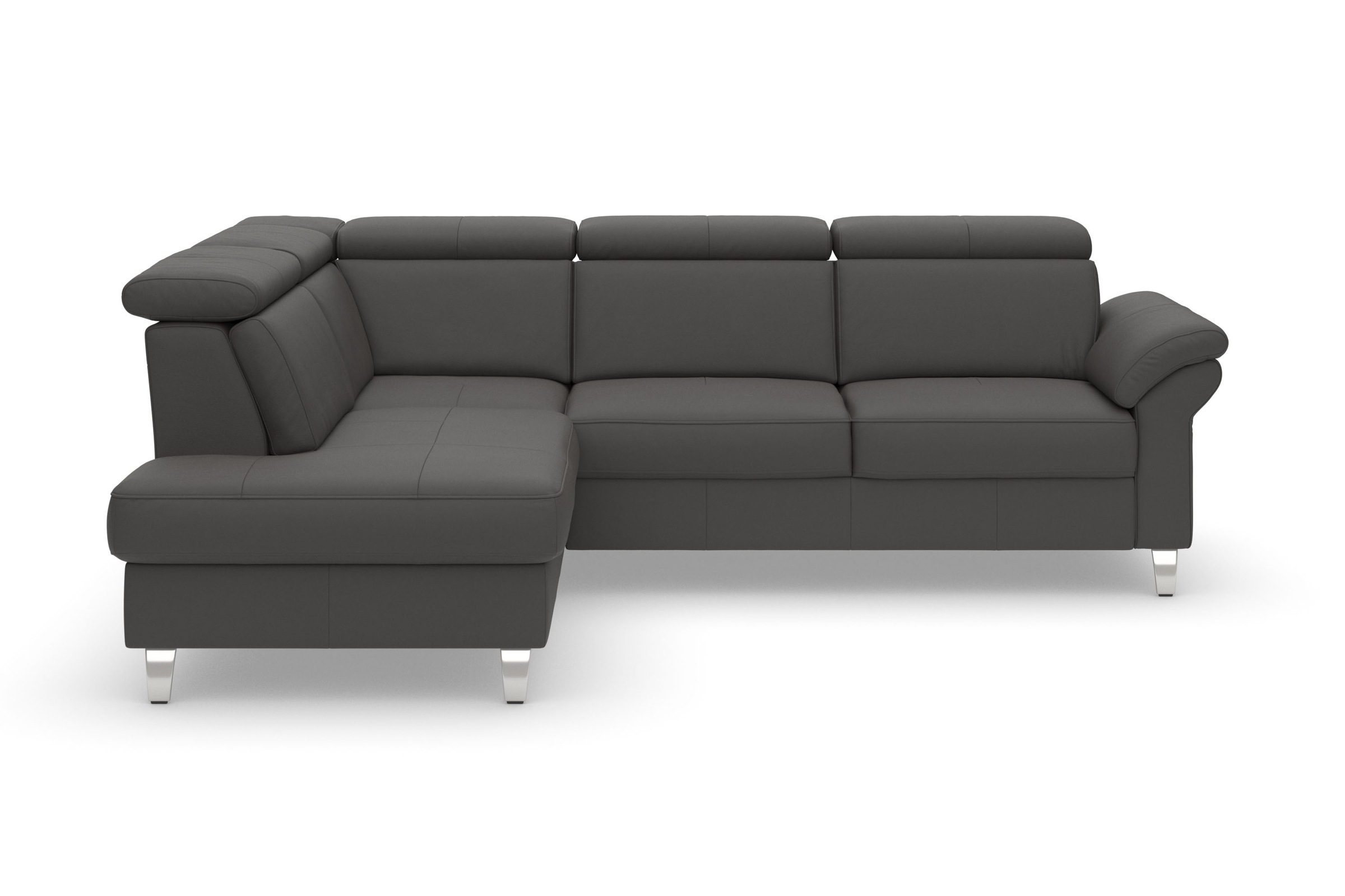 sit&more Ecksofa, inklusive Kopfteilverstellung, wahlweise mit Bettfunktion und Bettkasten