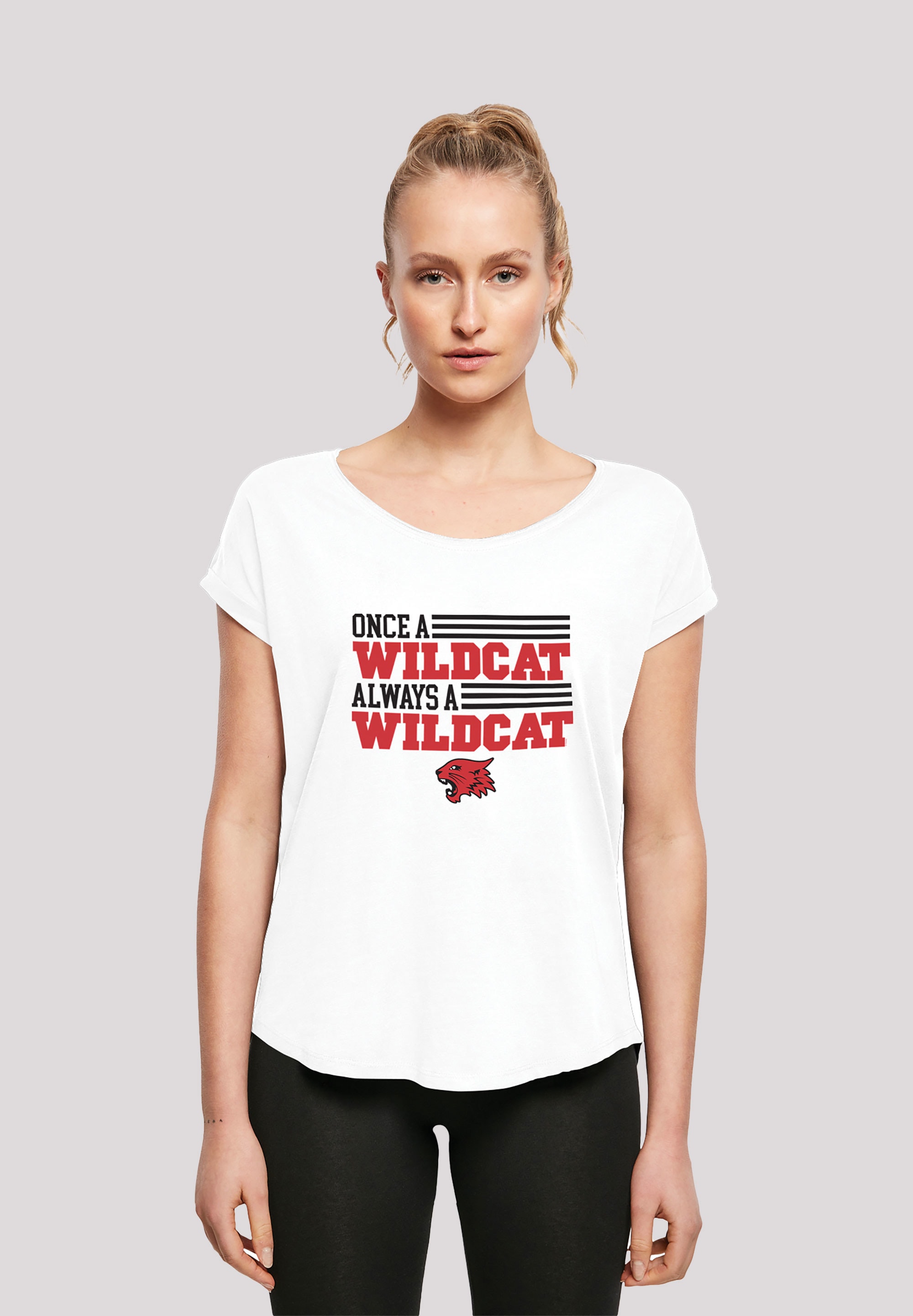 F4NT4STIC T-Shirt »Disney High School Musical Wildcat«, Print