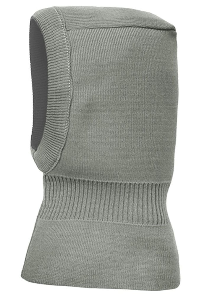 MAXIMO Wendemütze reine Merinowolle, reversible, doppelt gestrickt, Ausgenähtes Halsteil