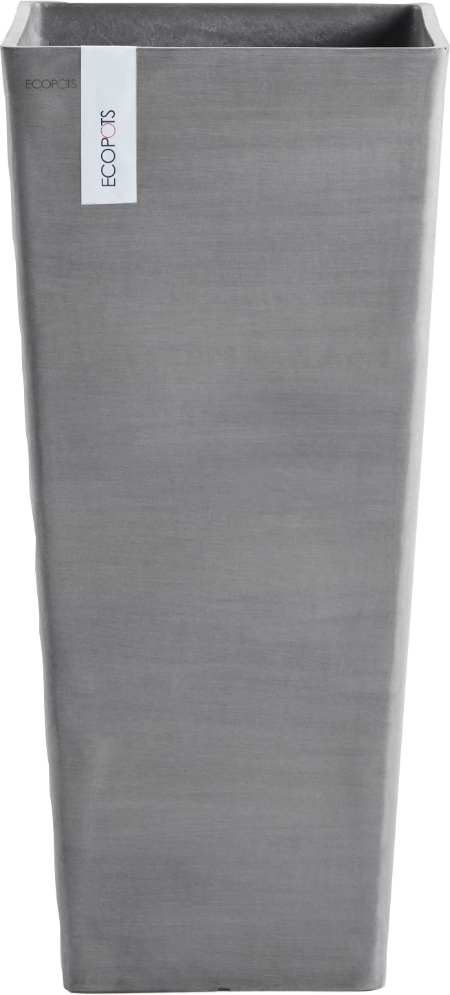 ECOPOTS Blumentopf »ROTTERDAM BxTxH: 32x32x70 cm BAUR bestellen Grey«, HIGH 