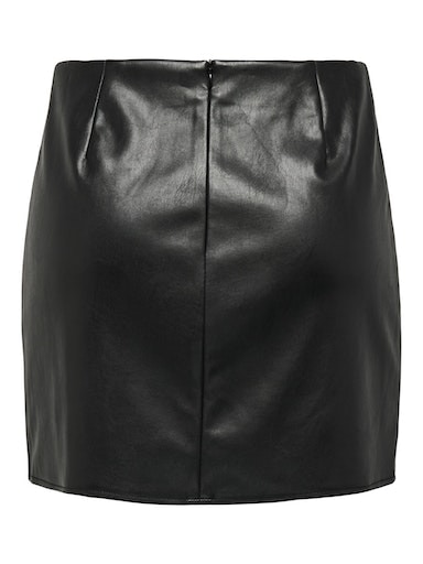 ONLY Lederimitatrock »ONLLENI FAUX LEATHER SLIT SKIRT PNT NOOS«