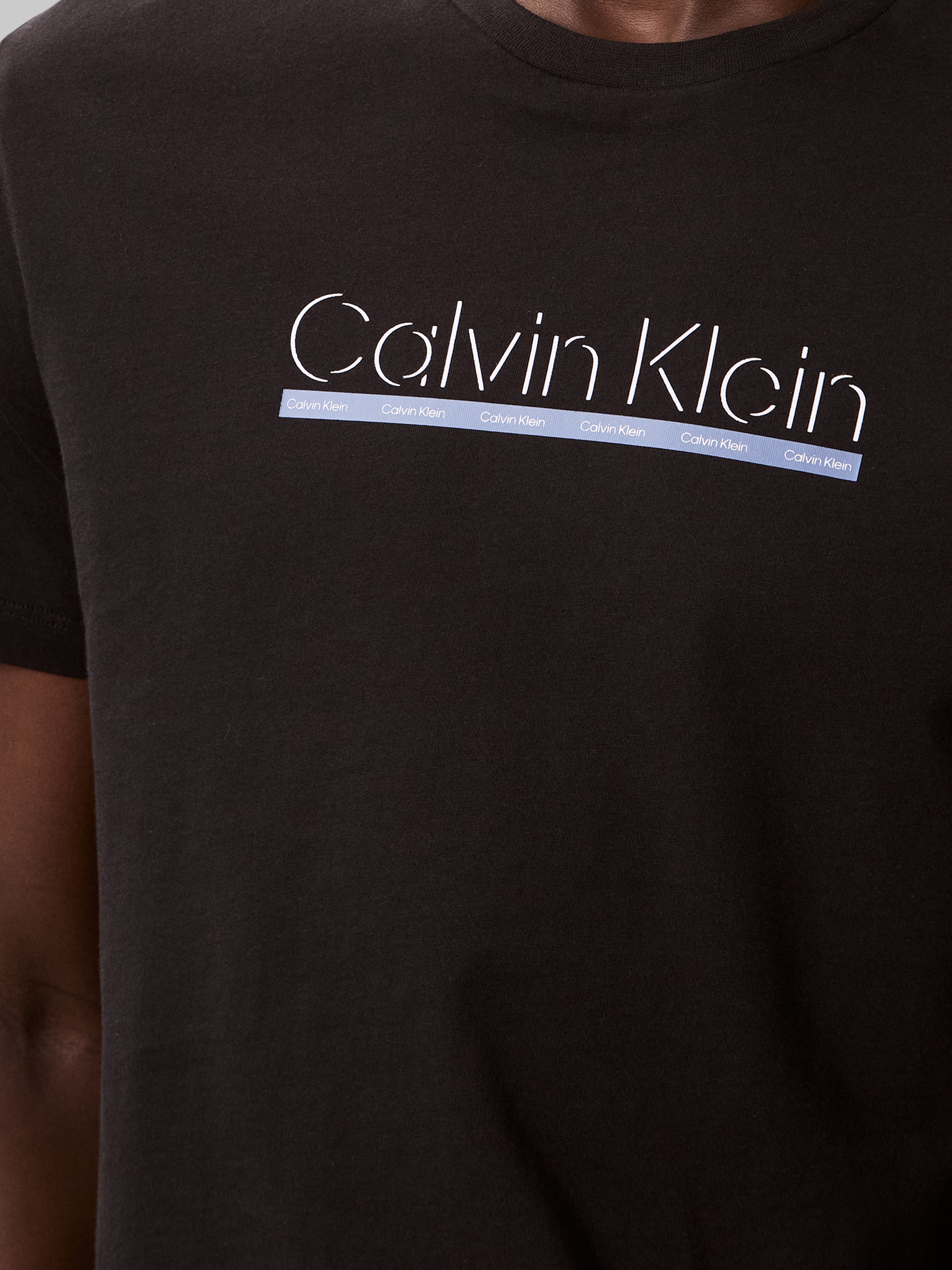 Calvin Klein T-Shirt »SS 30s E SPRTSWR 2 G«, mit Logo-Schriftzug