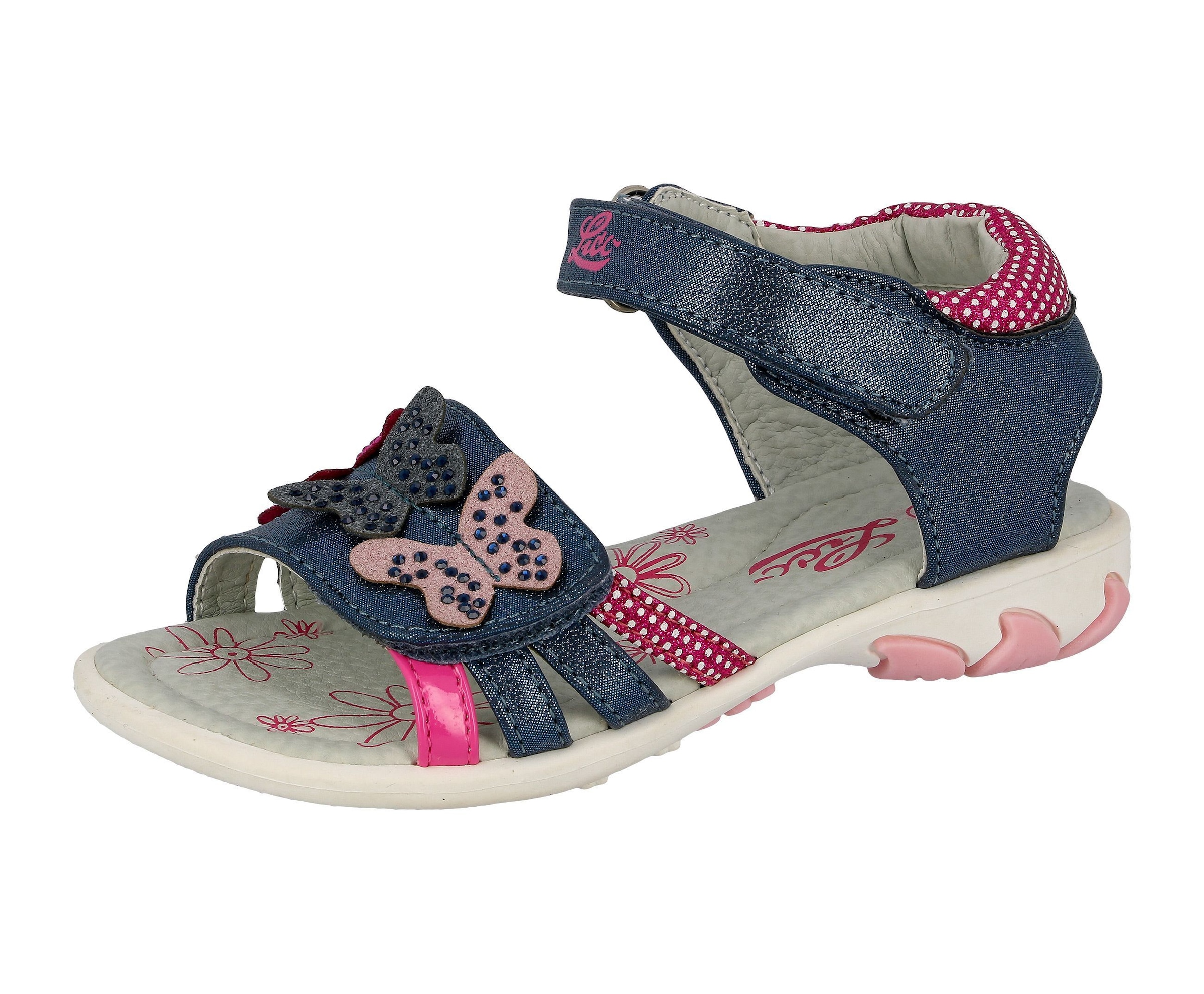 Sandale »Sandale Lindsey V - marine/pink/rosa«