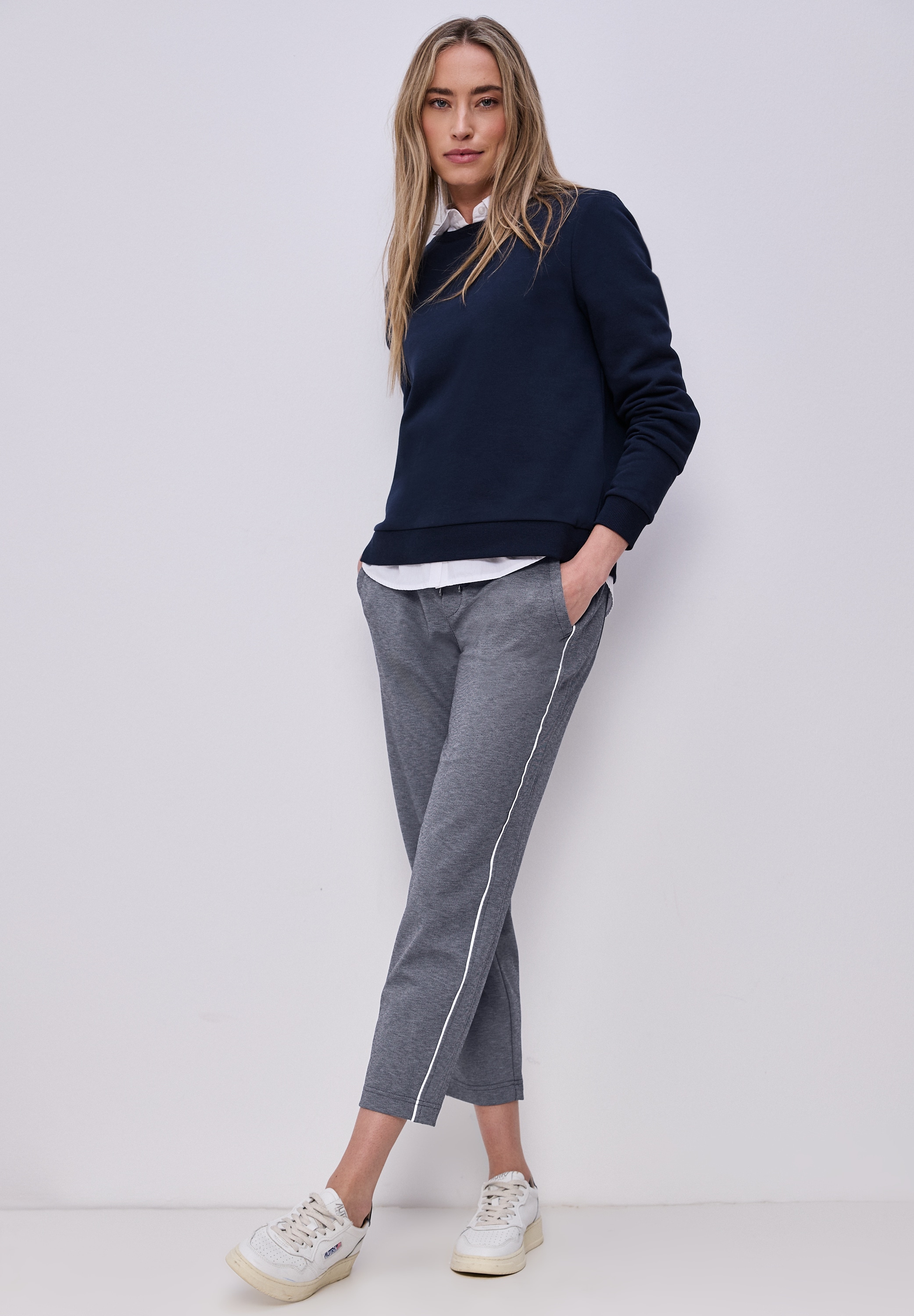 STREET ONE Stoffhose  Middle Waist