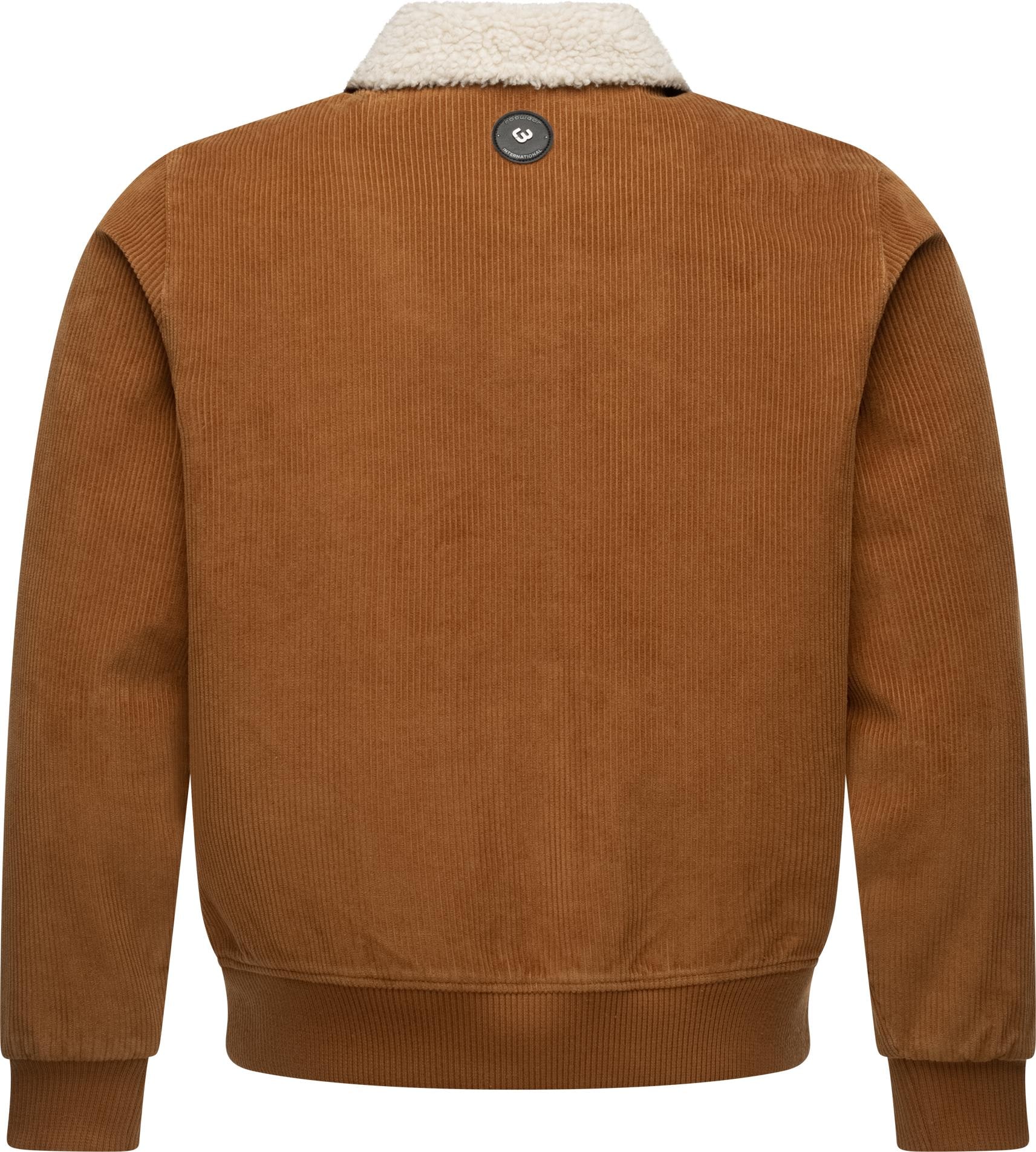 Ragwear Cordjacke »Aviss«, ohne Kapuze, Wasserdichte Herren Übergangsjacke aus Kord