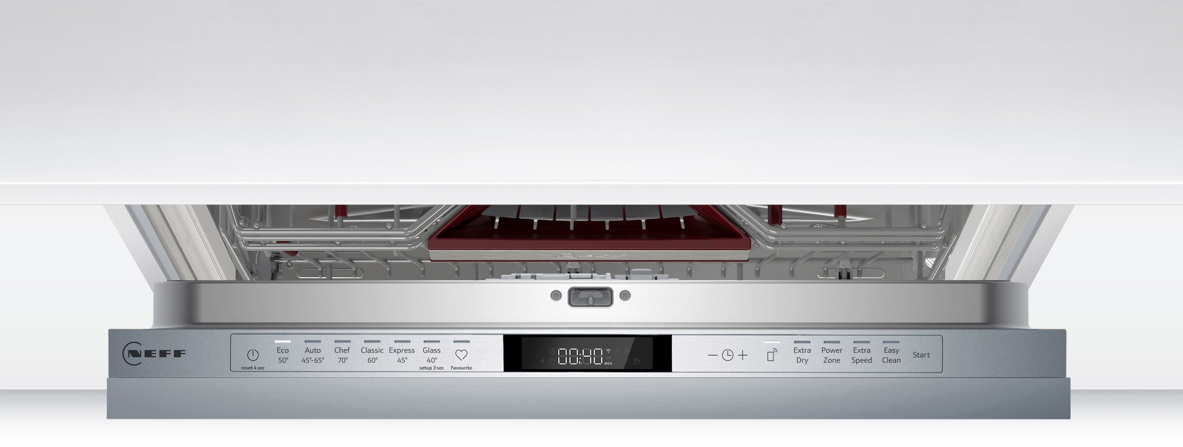 NEFF vollintegrierbarer Geschirrspüler N 70 »S157ECX19E« 14 tlg. Maßgedecke