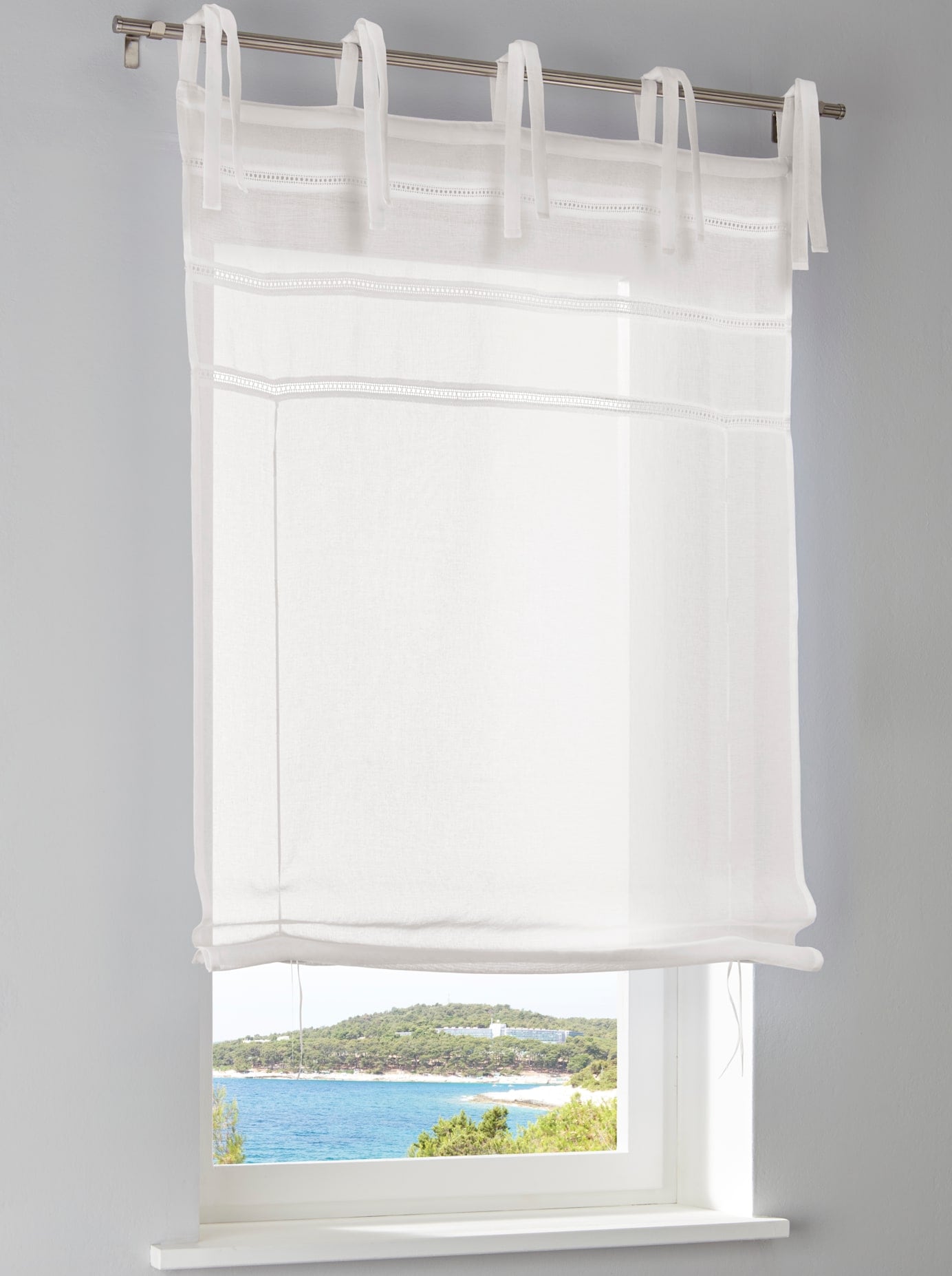 heine home Raffrollo mit Bindebänder günstig online kaufen