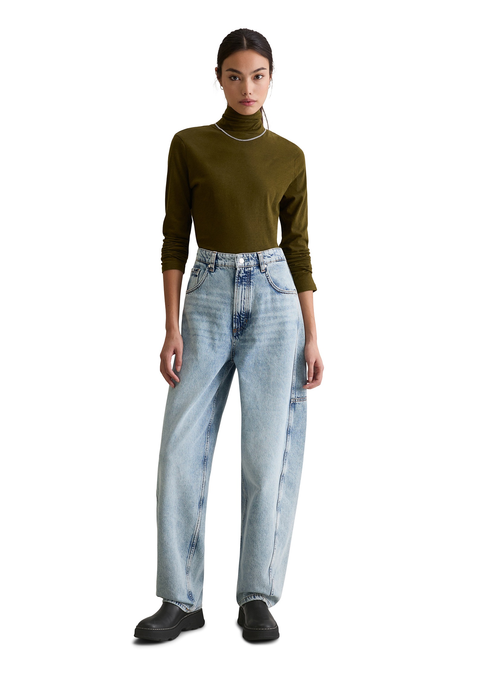 Marc O'Polo DENIM Langarmshirt »aus besonders weichem Slub-Jersey«