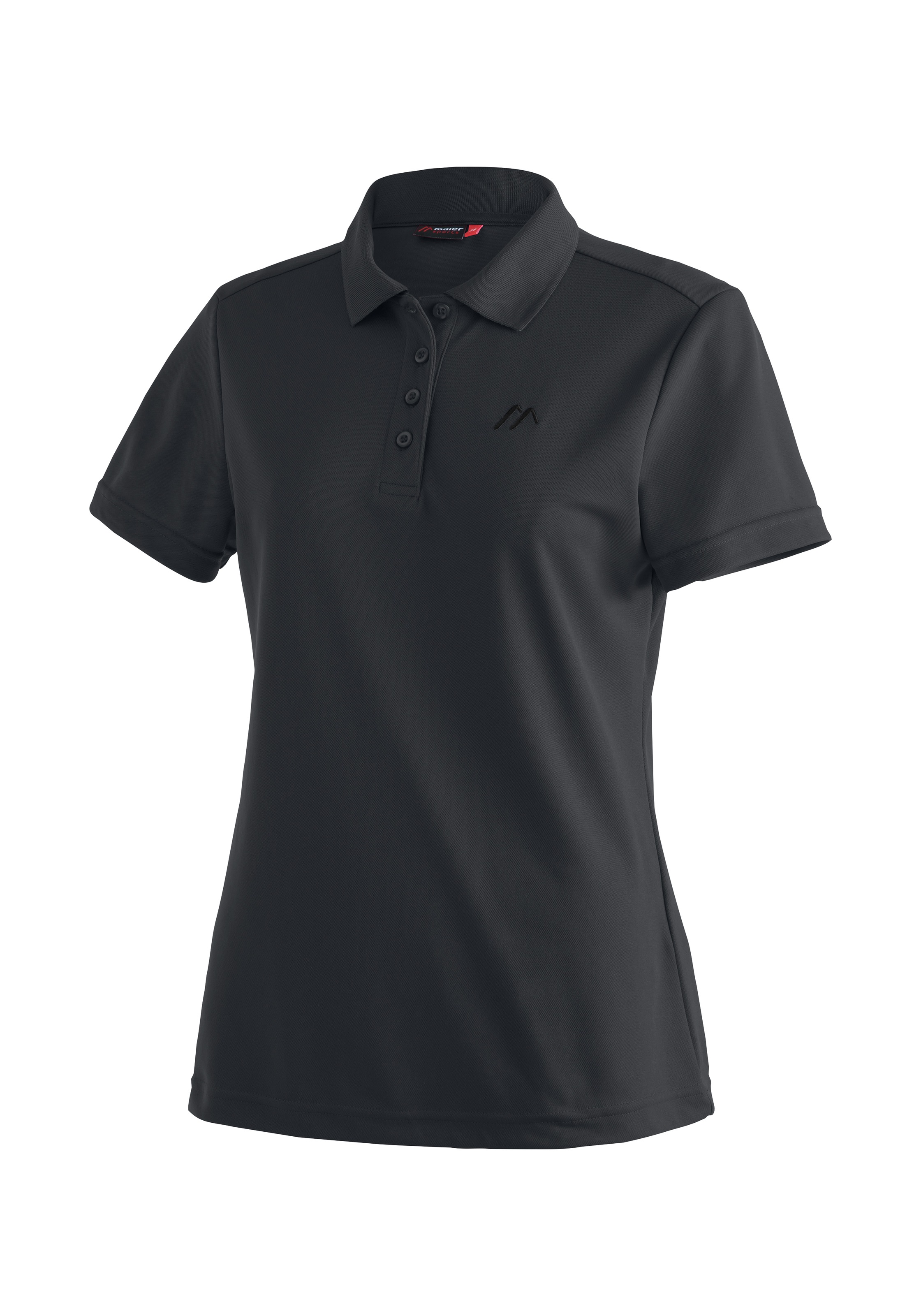 Maier Sports Funktionsshirt "Ulrike", Damen Polo, pique Poloshirt, schnelltrocknendes Outdoor-Shirt