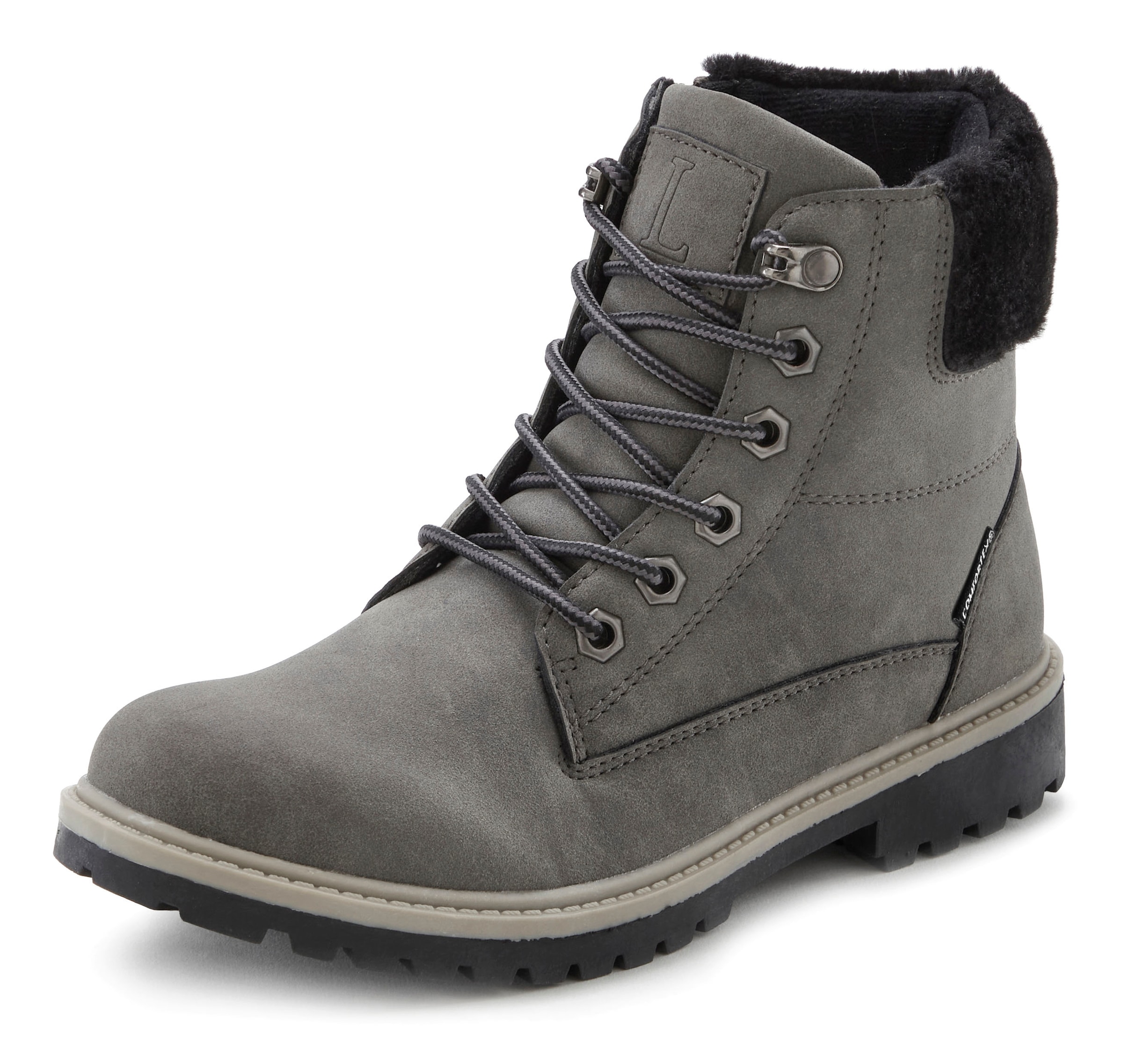 LASCANA Stiefelette, wind- & wasserabweisend,Winterboots, Outdoorstiefel, Winterstiefelette