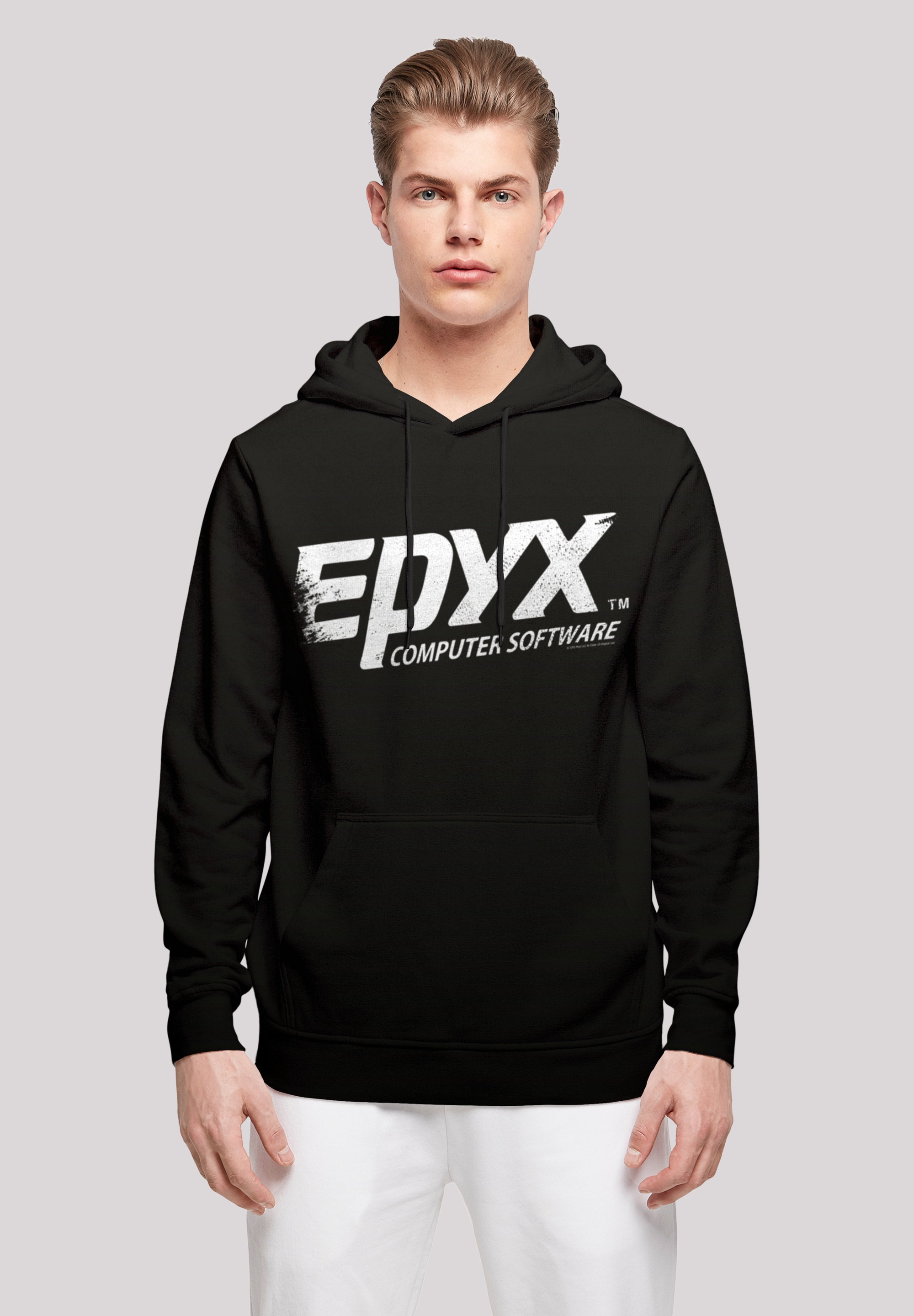 Kapuzenpullover »Retro Gaming EPYX Logo«, Print