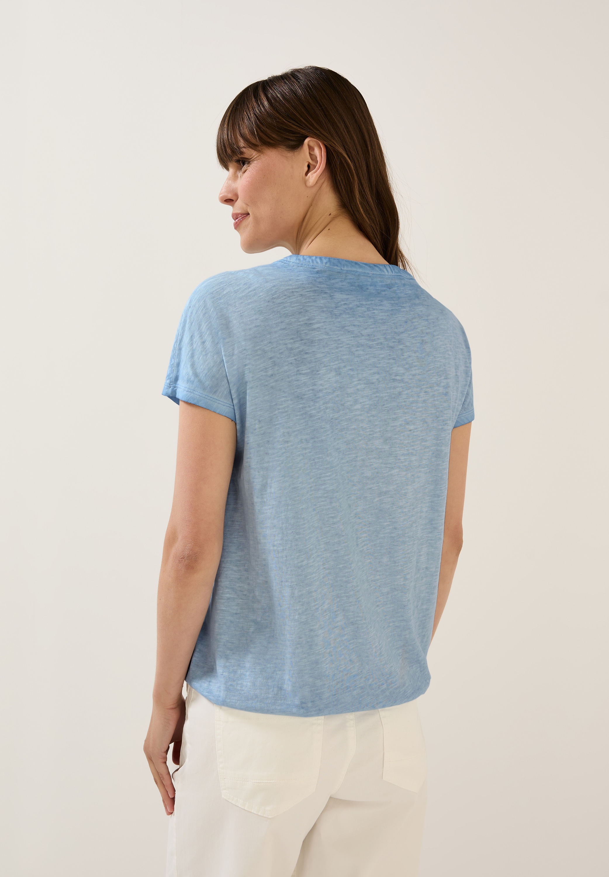 Cecil V-Shirt, aus reiner Baumwolle