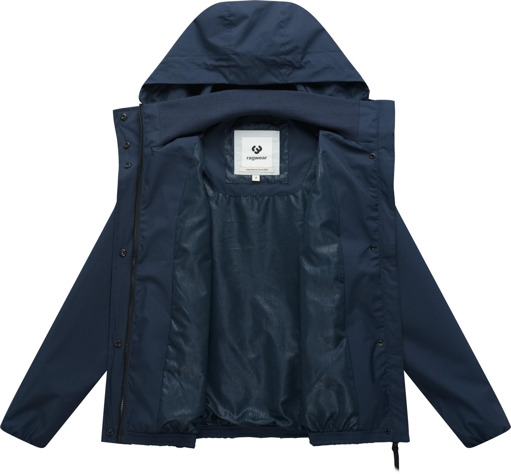 Ragwear Outdoorjacke »Sunniva Light« mit Kapuze Wasserdichte und atmungsaktive Damen Übergangsjacke