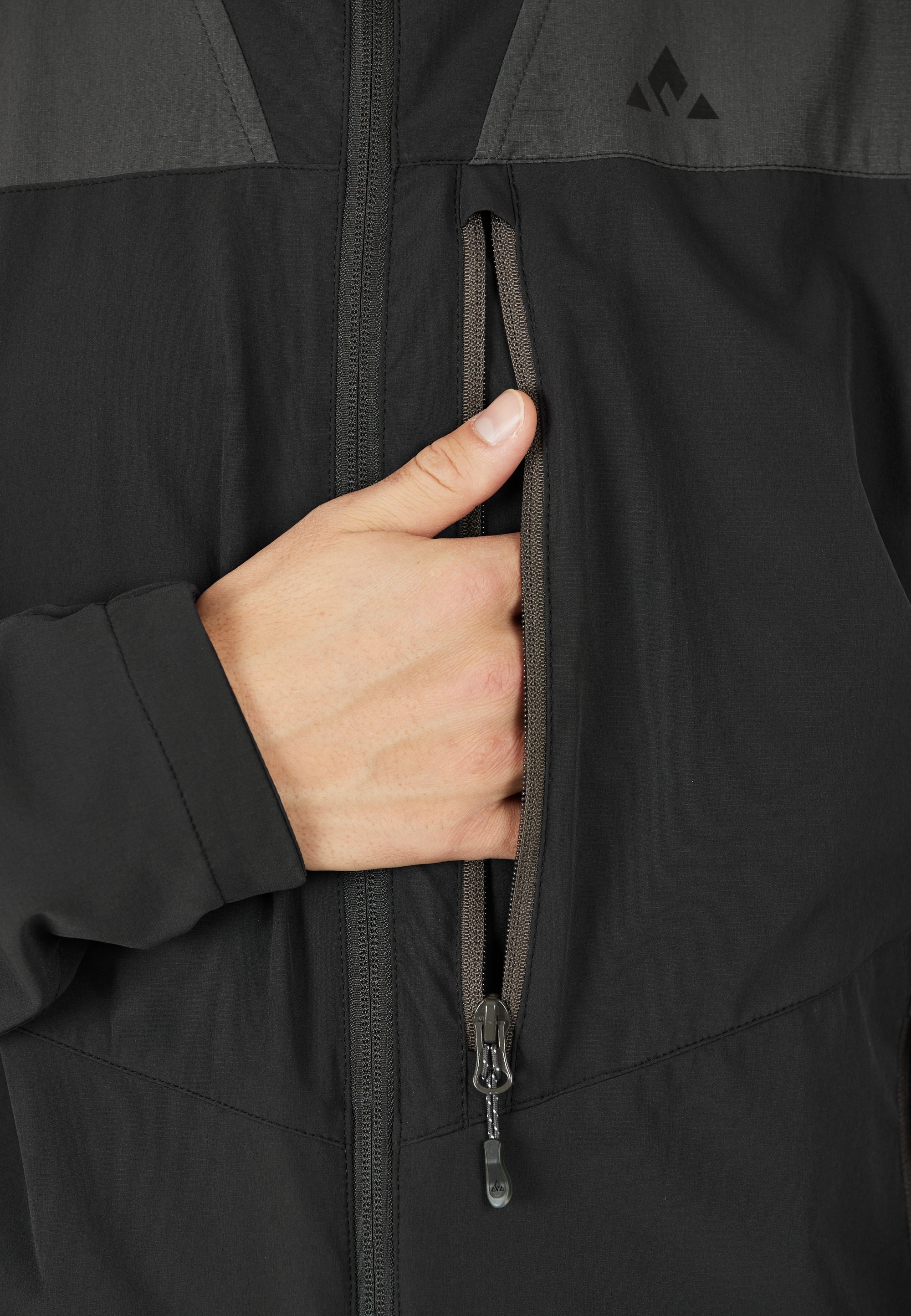 WHISTLER Softshelljacke »Salton«, mit Stretchfunktion und wasserabweisender Beschichtung