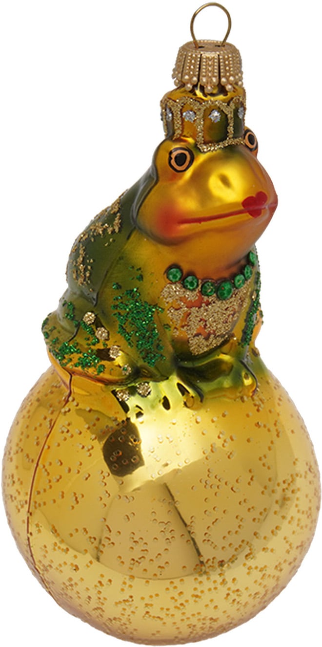 Krebs Glas Lauscha Christbaumschmuck »Froschkönig« Glas, 1 Stück