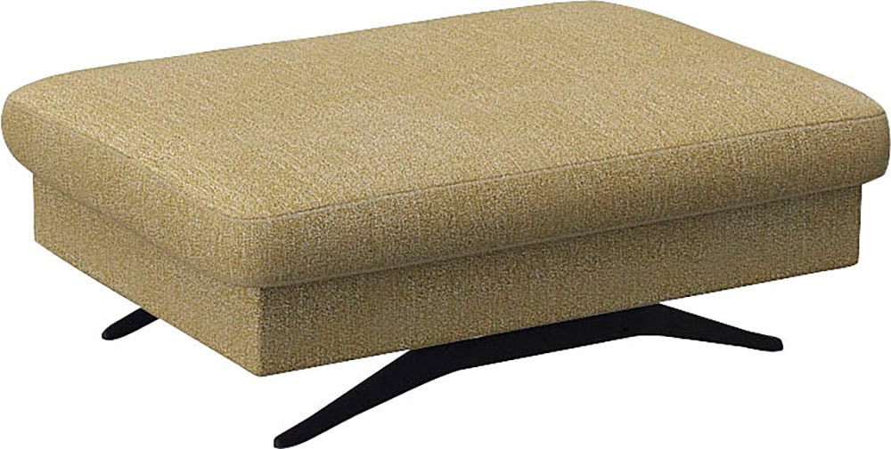 FLEXLUX Pouf »Glow Sitzhocker, Polsterhocker«, Hocker mit Stauraum, Fuß schwarz