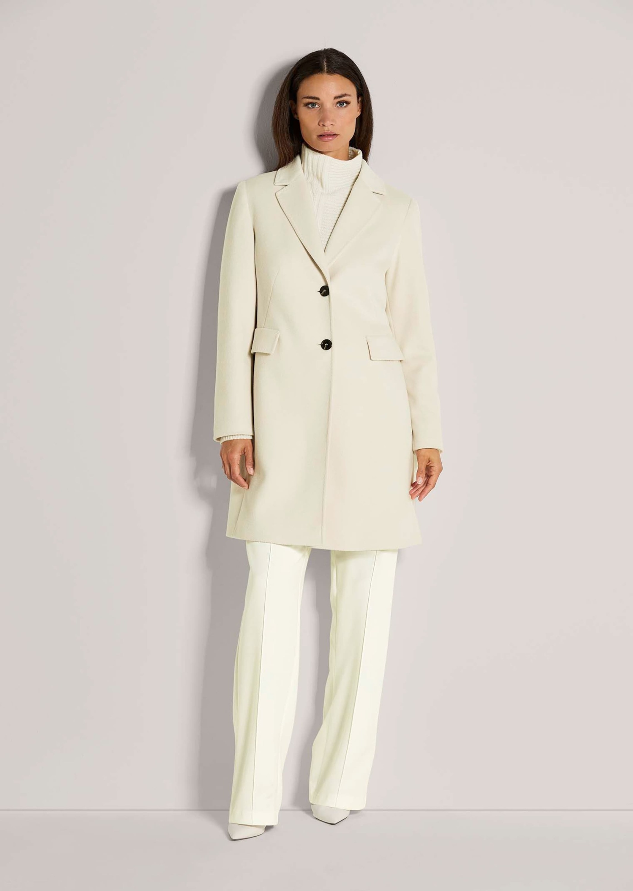 MADELEINE Langmantel "Trenchcoat Trenchcoat mit Reverskragen" Handstich an günstig online kaufen