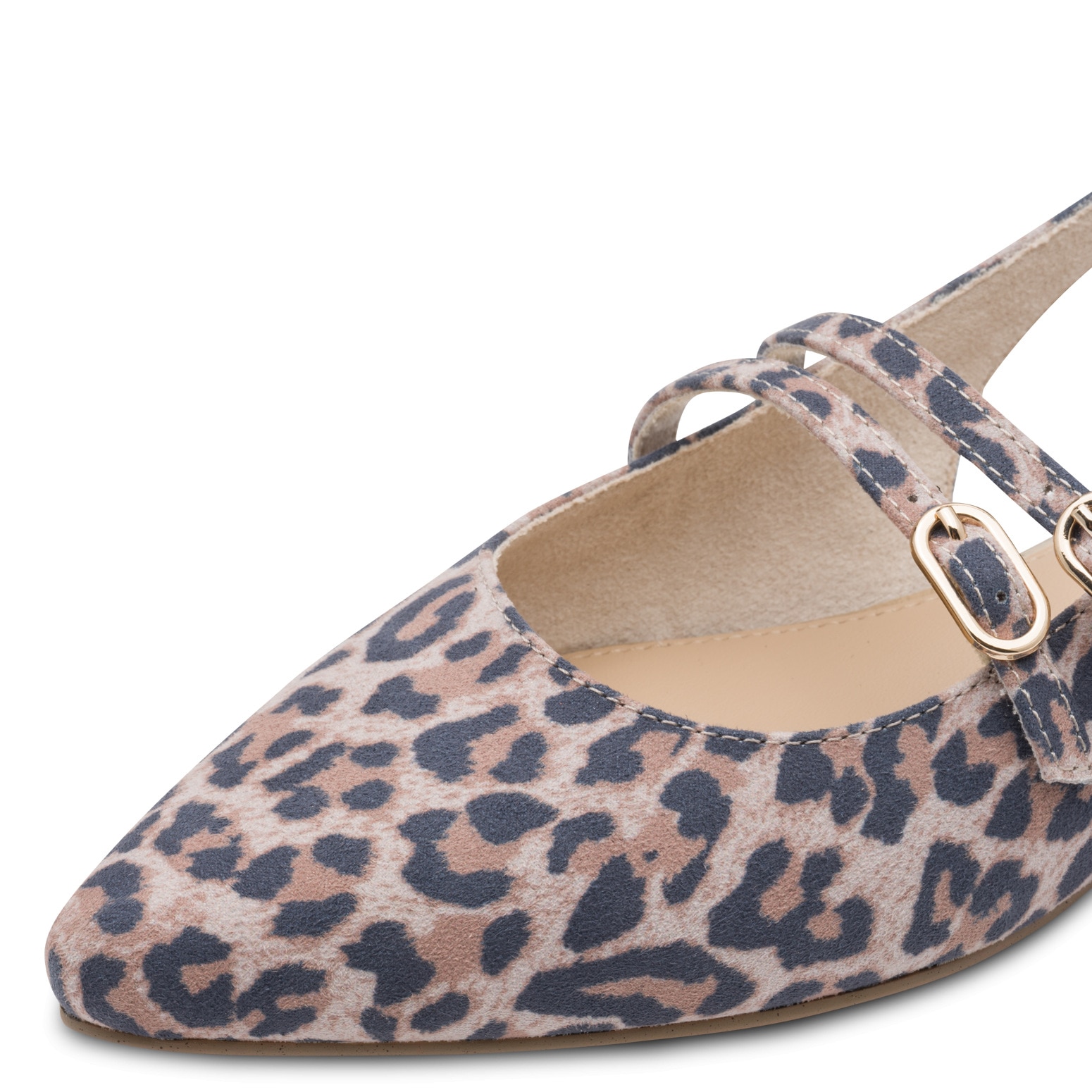 MARCO TOZZI Slingpumps  Blockabsatz, Businessschuh mit verstellbaren Schnallen