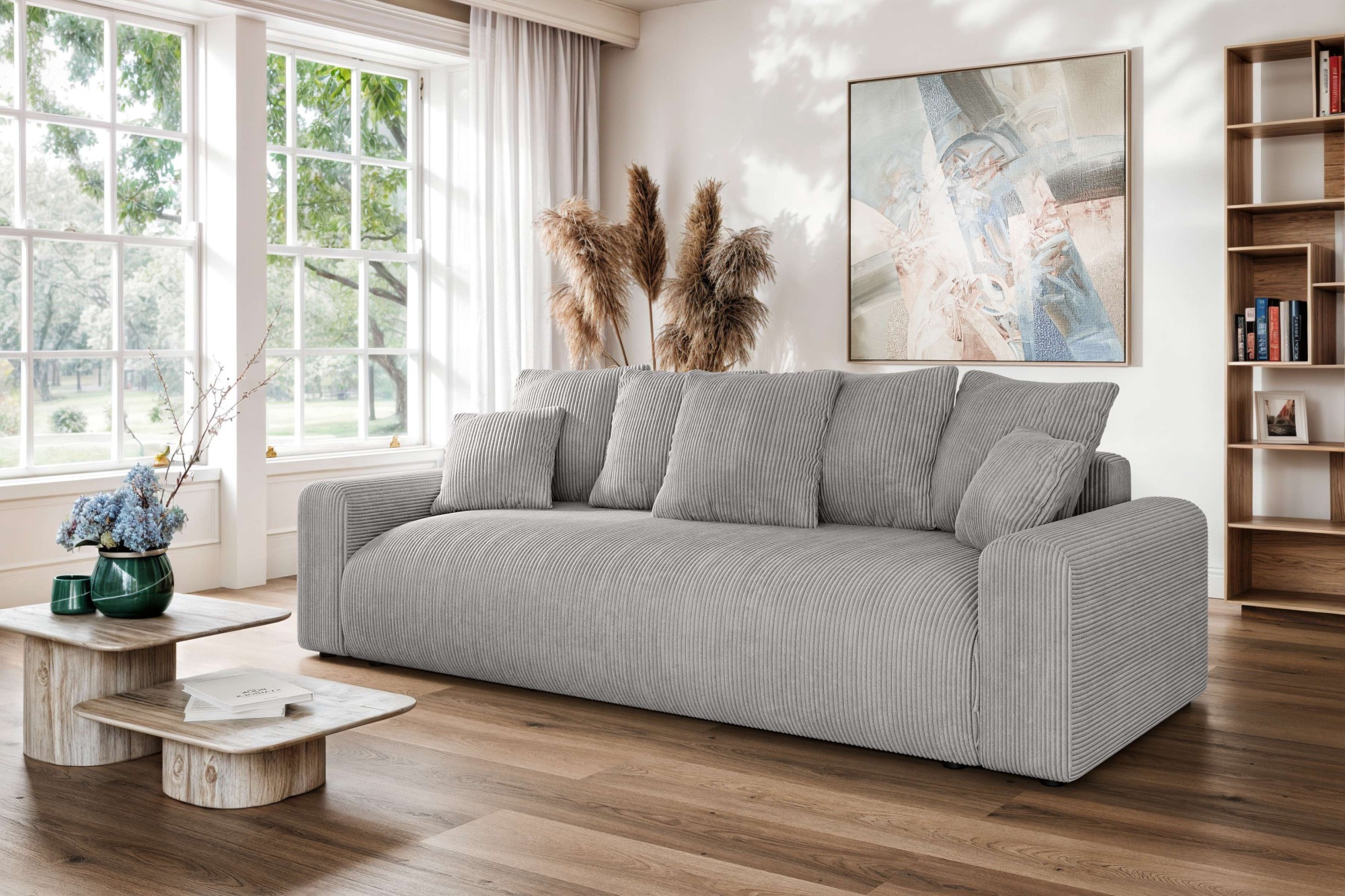 Home affaire Big-Sofa "LAKESIDE klein 3-Sitzer Schlafsofa mit Bettkasten, B günstig online kaufen