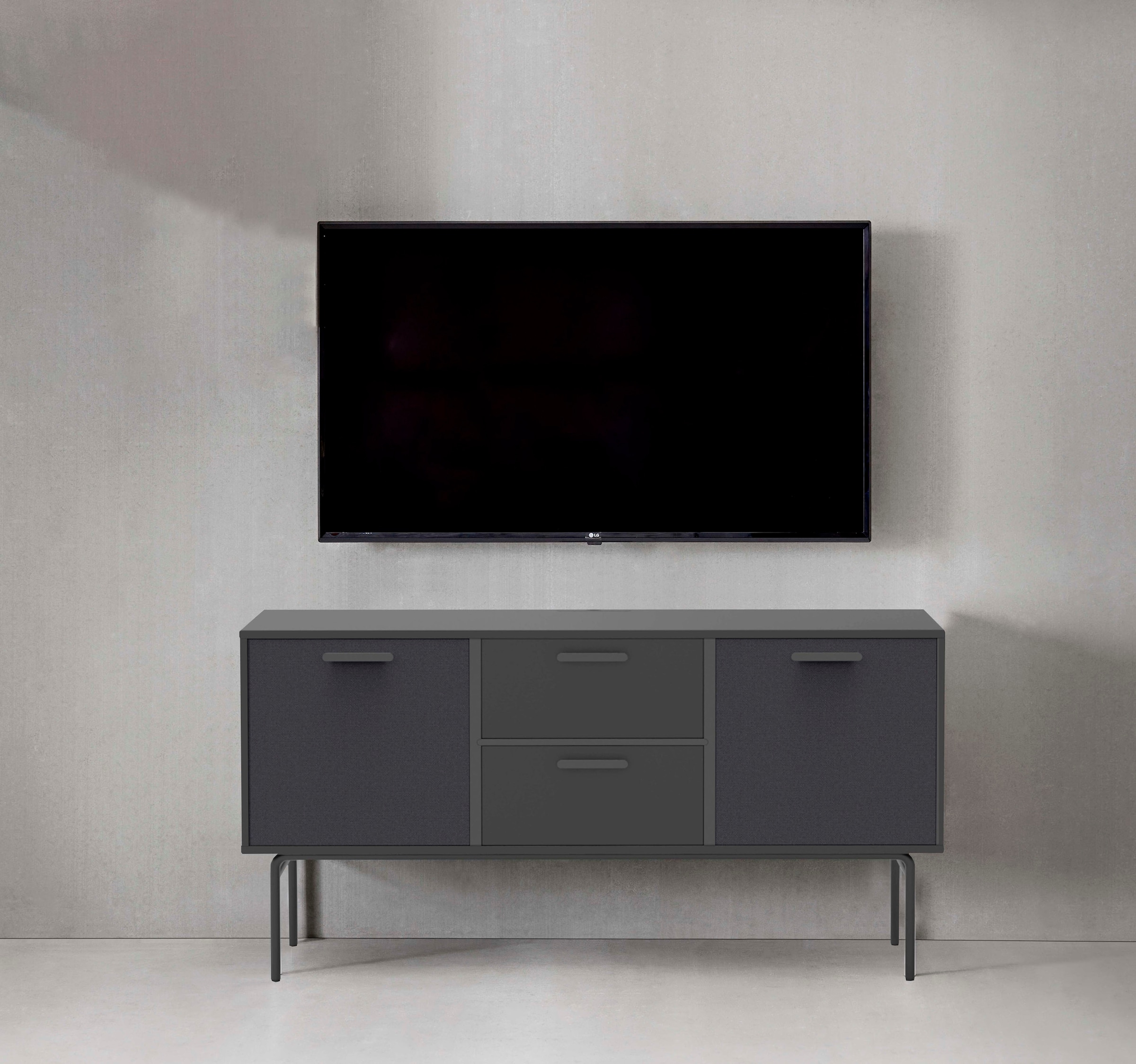 Hammel Furniture Modul: Untergestell 133,8 Metall für cm. flexible Hammel Breite BAUR by 101, | »Keep Möbelserie Sockel«