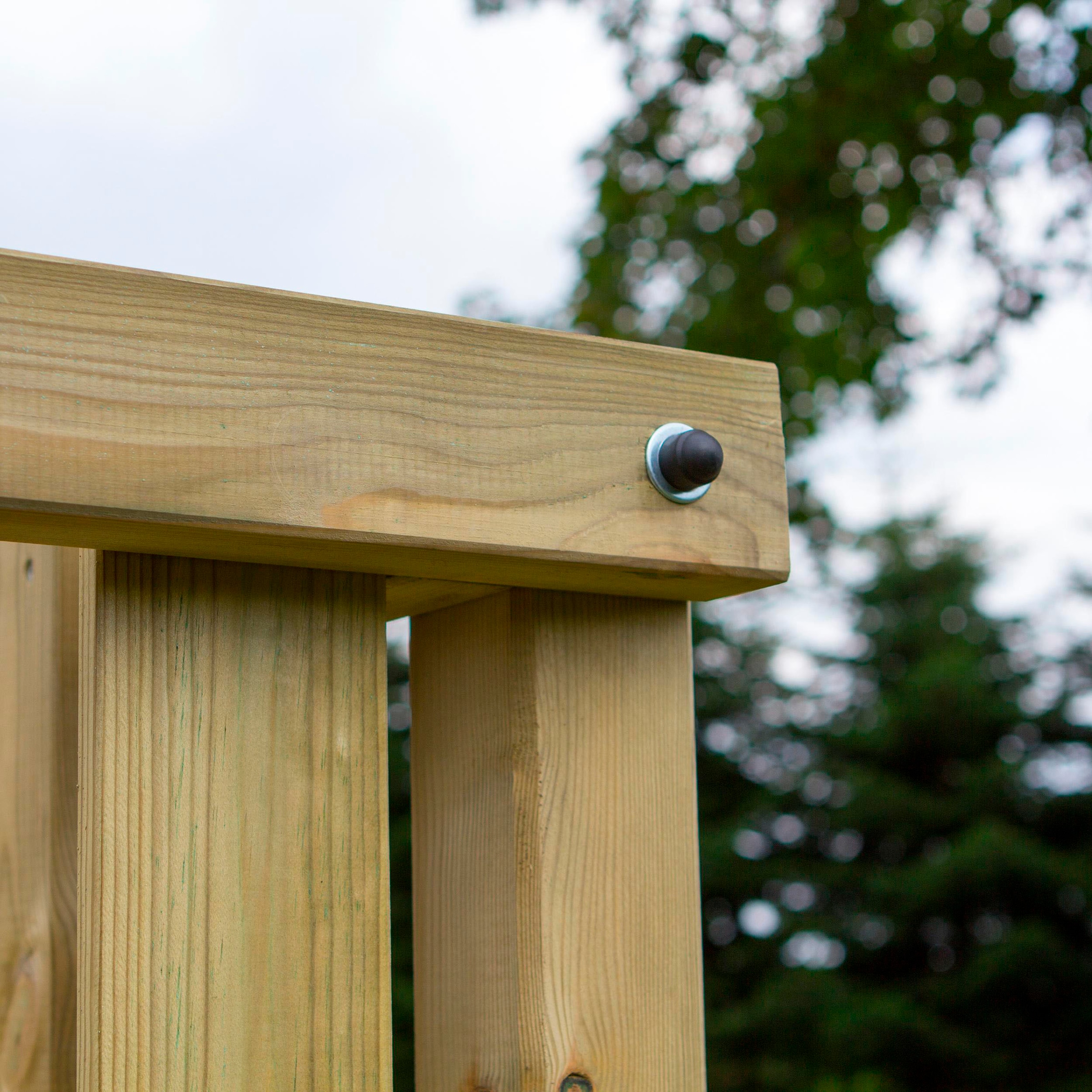 PLUS Spielturm »Play inkl. grau-schwarzer Rutsche«, Made in Europe