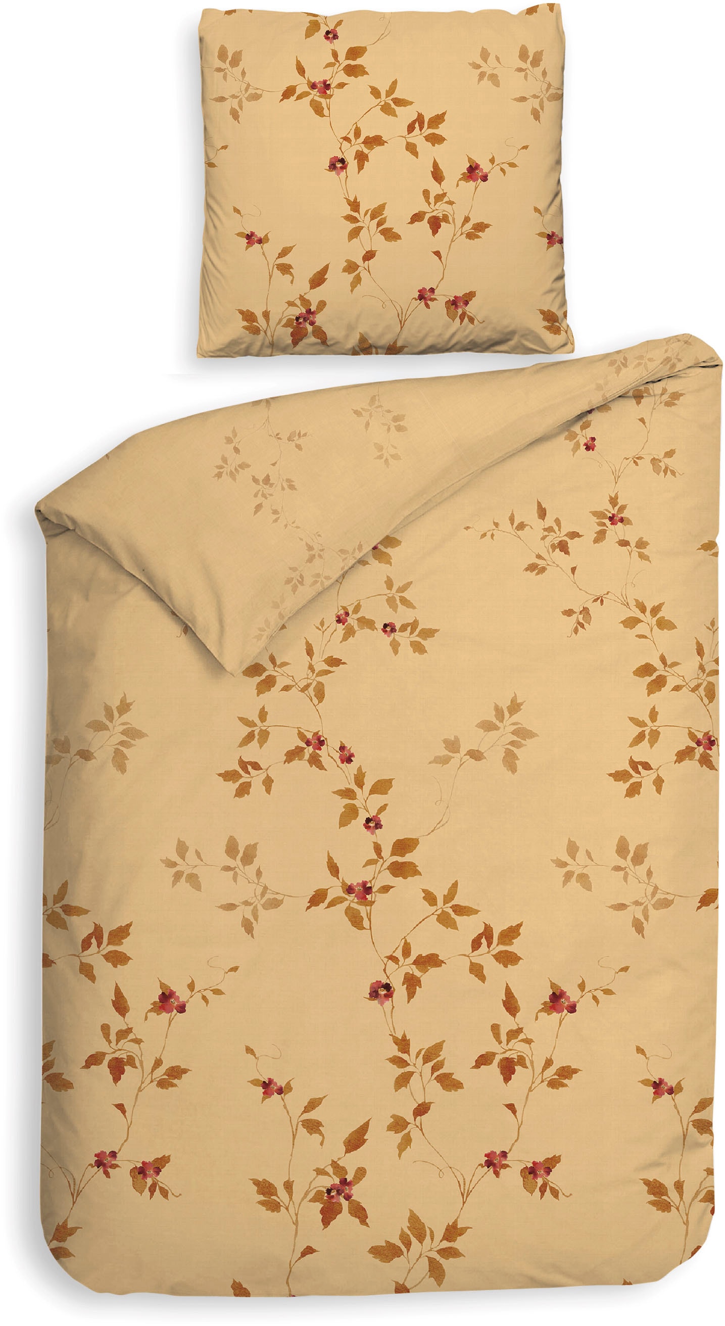 Heckett & Lane Bettwäsche "Tommaso" 2 Stk. tlg. 100% Baumwolle ab 135x200 c günstig online kaufen