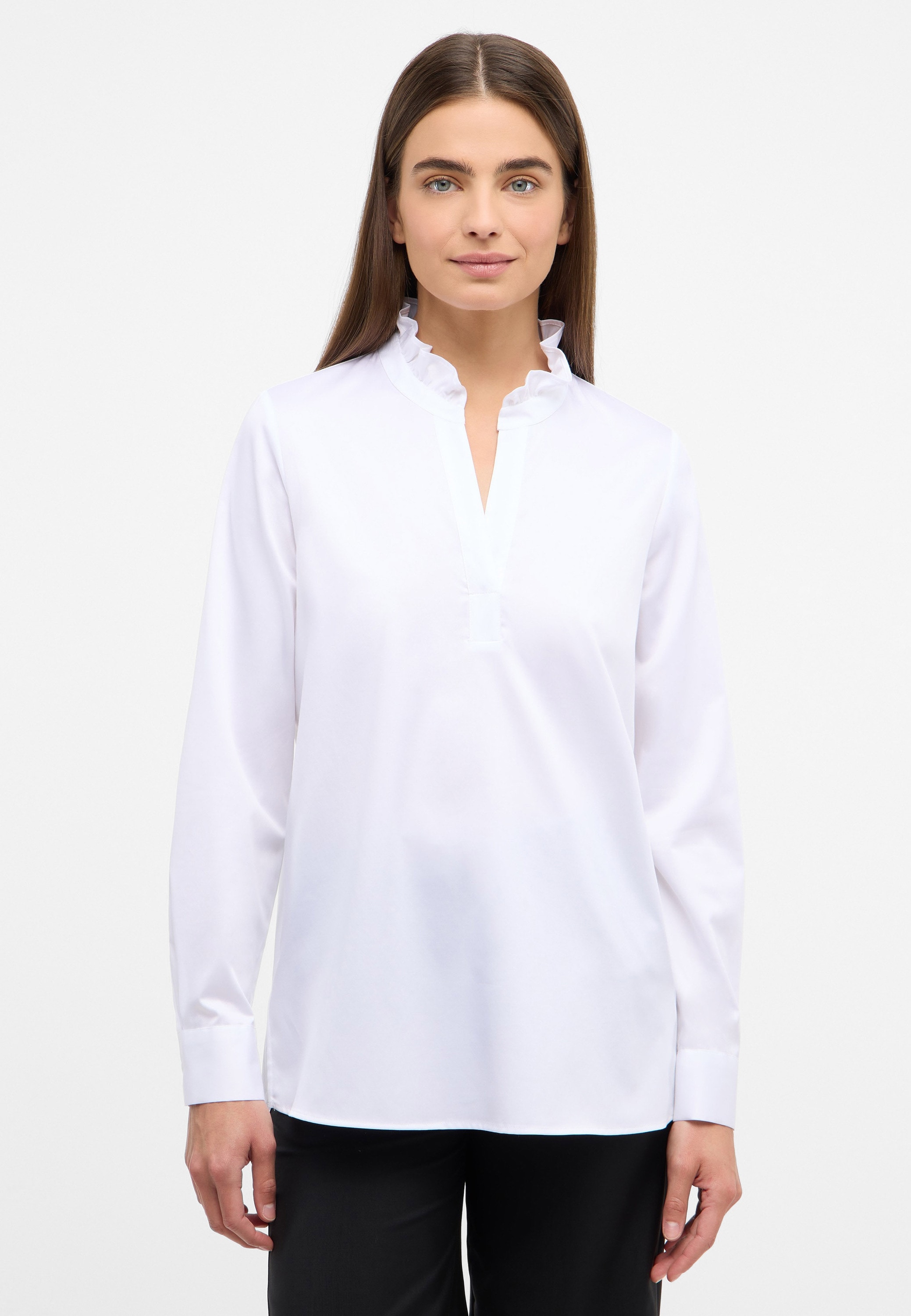 Eterna Longbluse "LOOSE FIT" EASY IRON (bügelleicht) günstig online kaufen